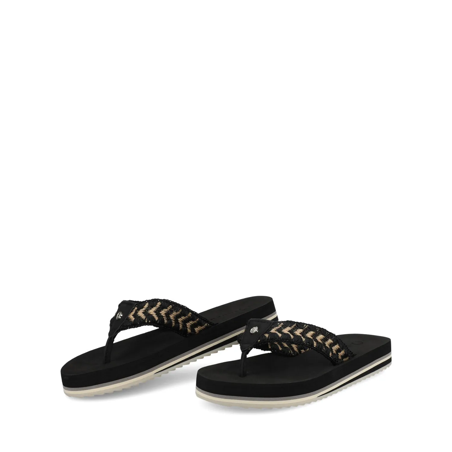 ELODDIE WOVEN STRAP BEACH SANDALS water dry