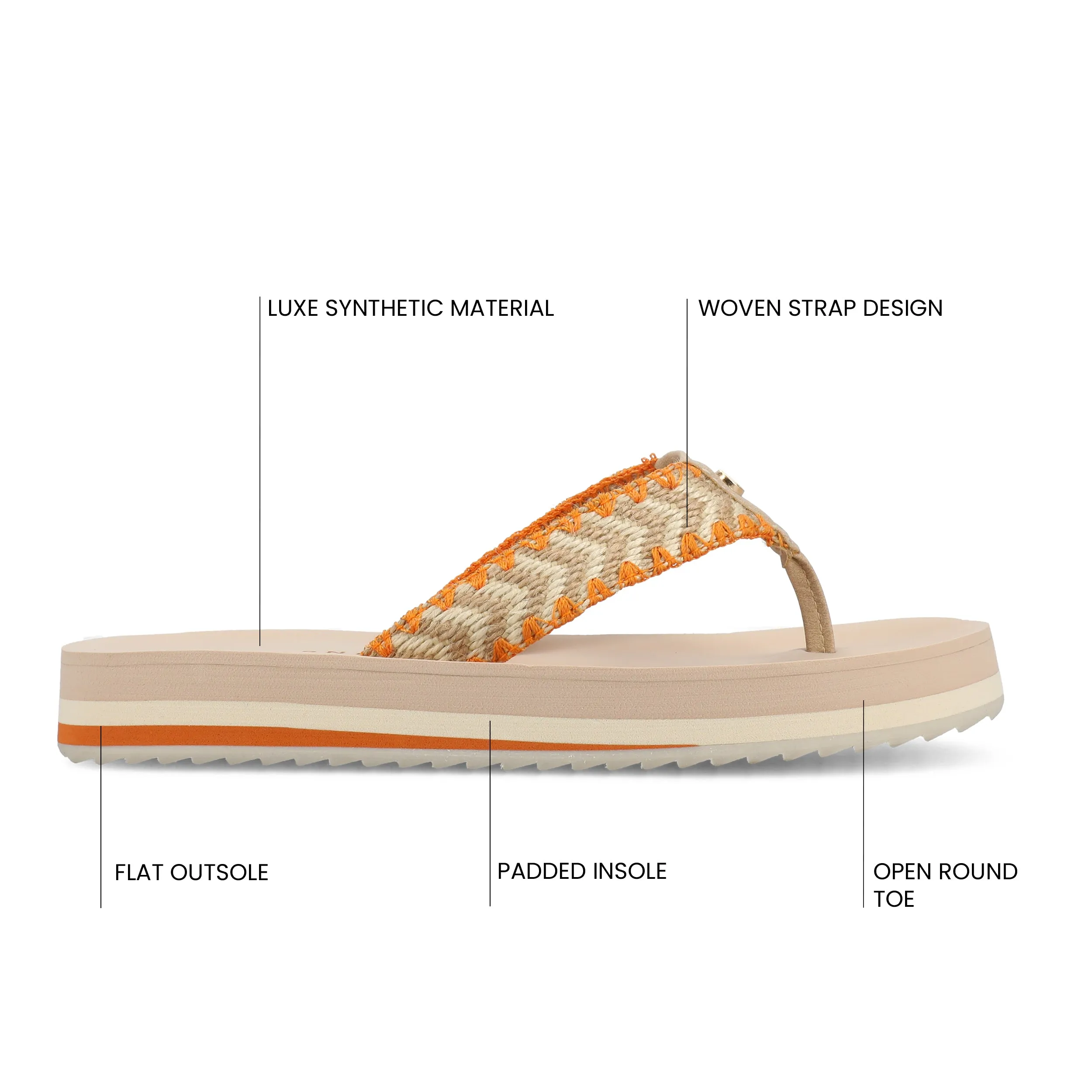 ELODDIE WOVEN STRAP BEACH SANDALS water dry