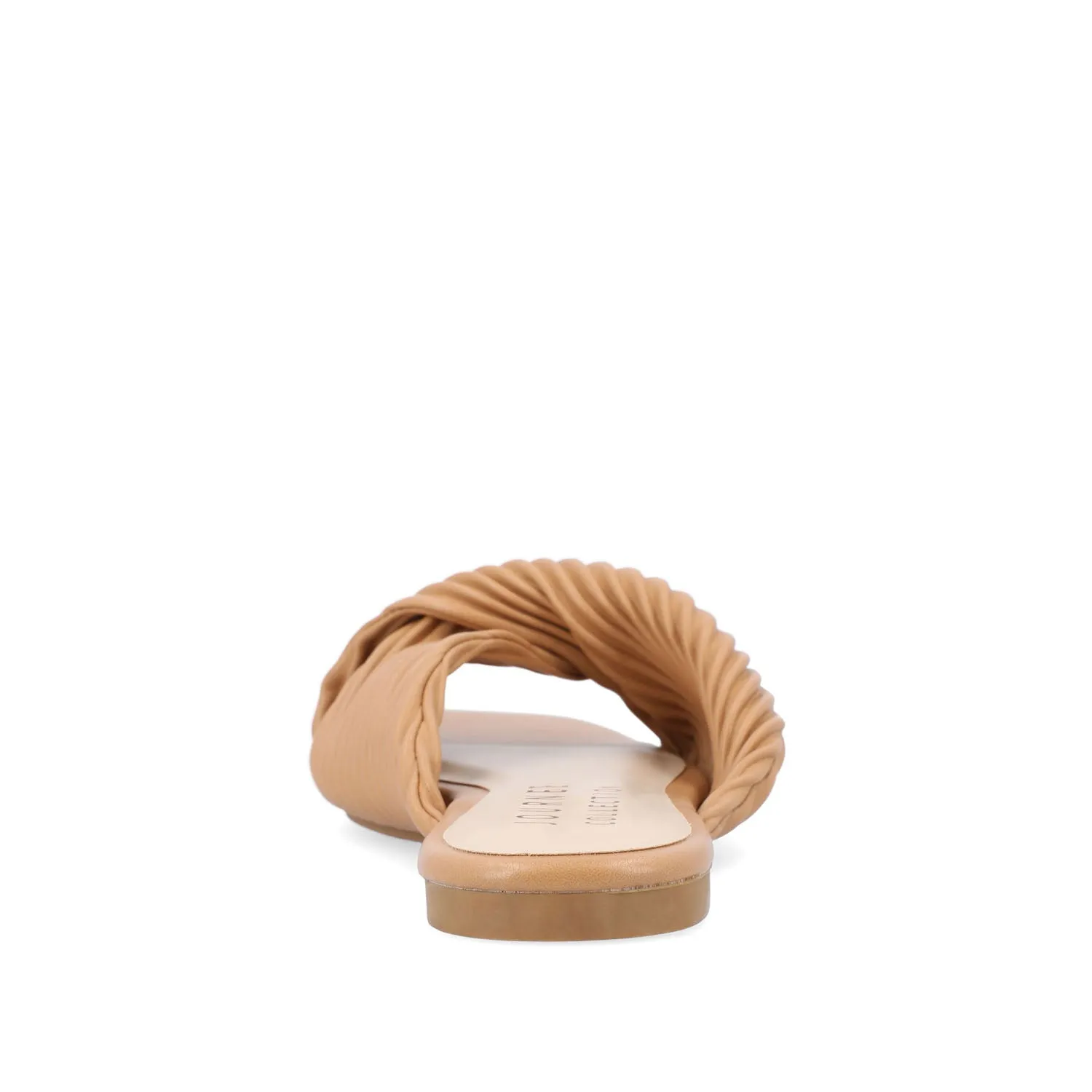 EMALYNN SLIDE SANDALS IN FAUX LEATHER fall step