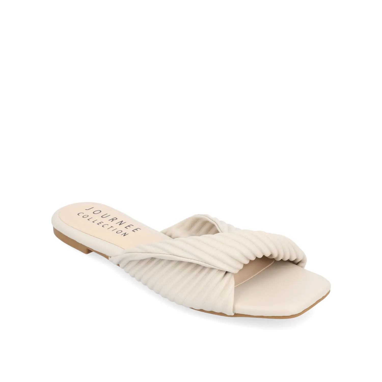 EMALYNN SLIDE SANDALS IN FAUX LEATHER fall step