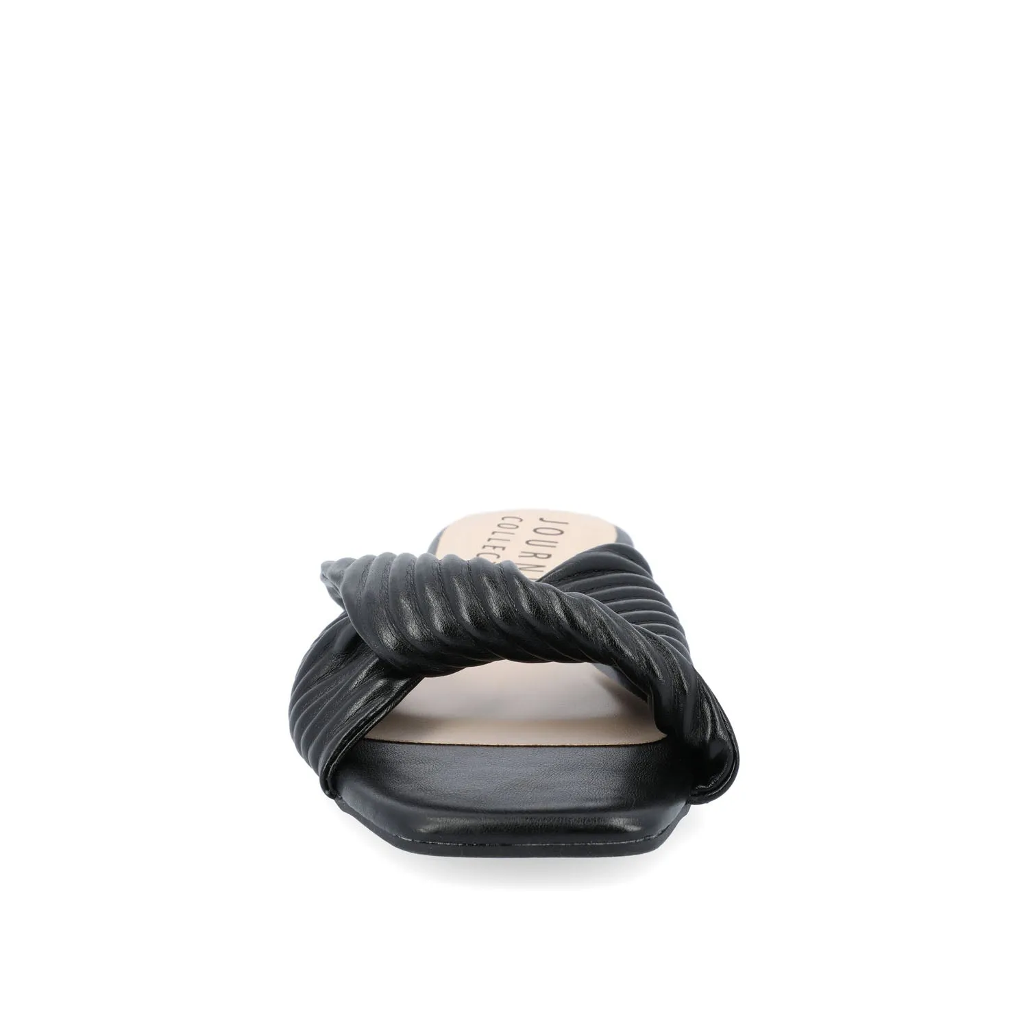 EMALYNN SLIDE SANDALS IN FAUX LEATHER fall step