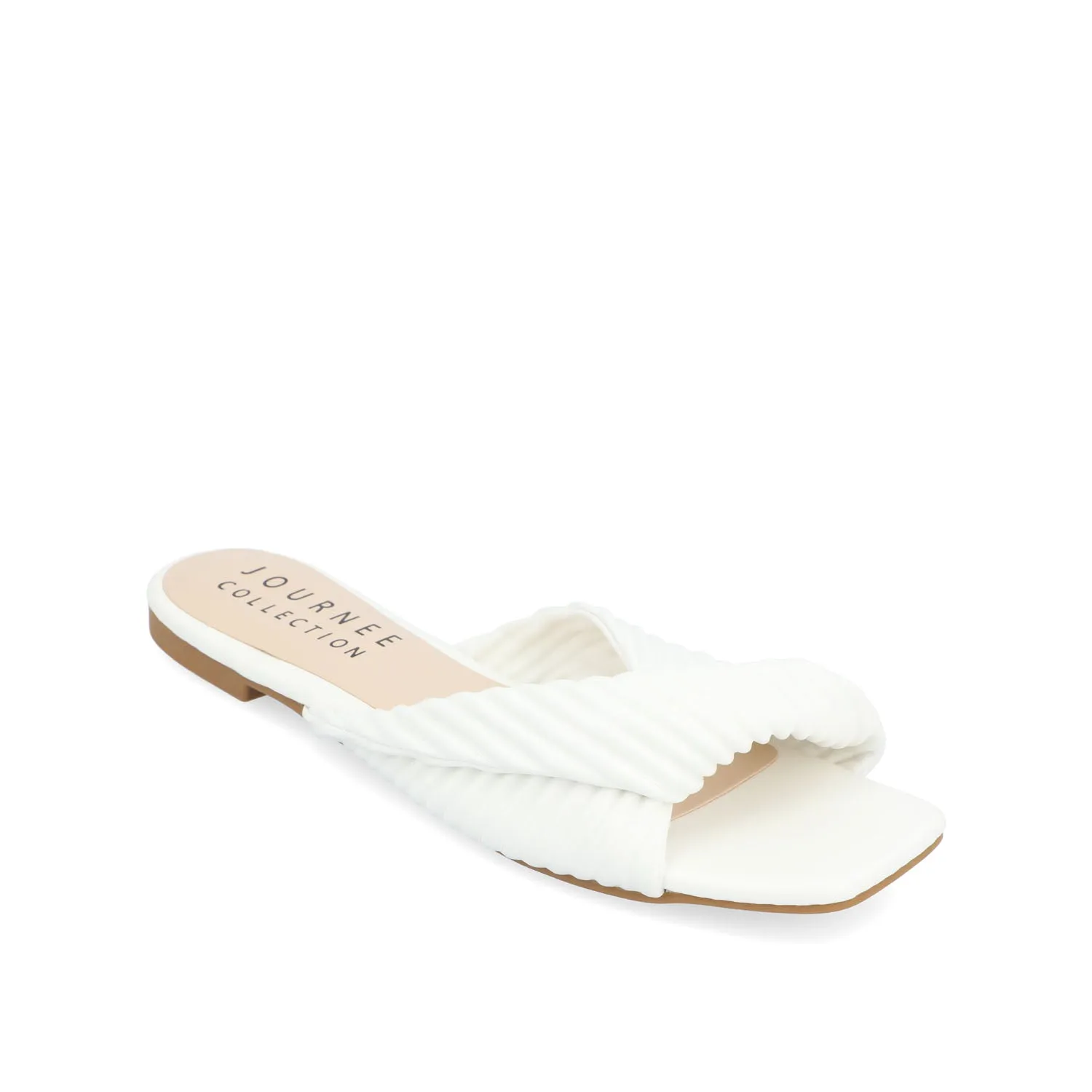 EMALYNN SLIDE SANDALS IN FAUX LEATHER fall step
