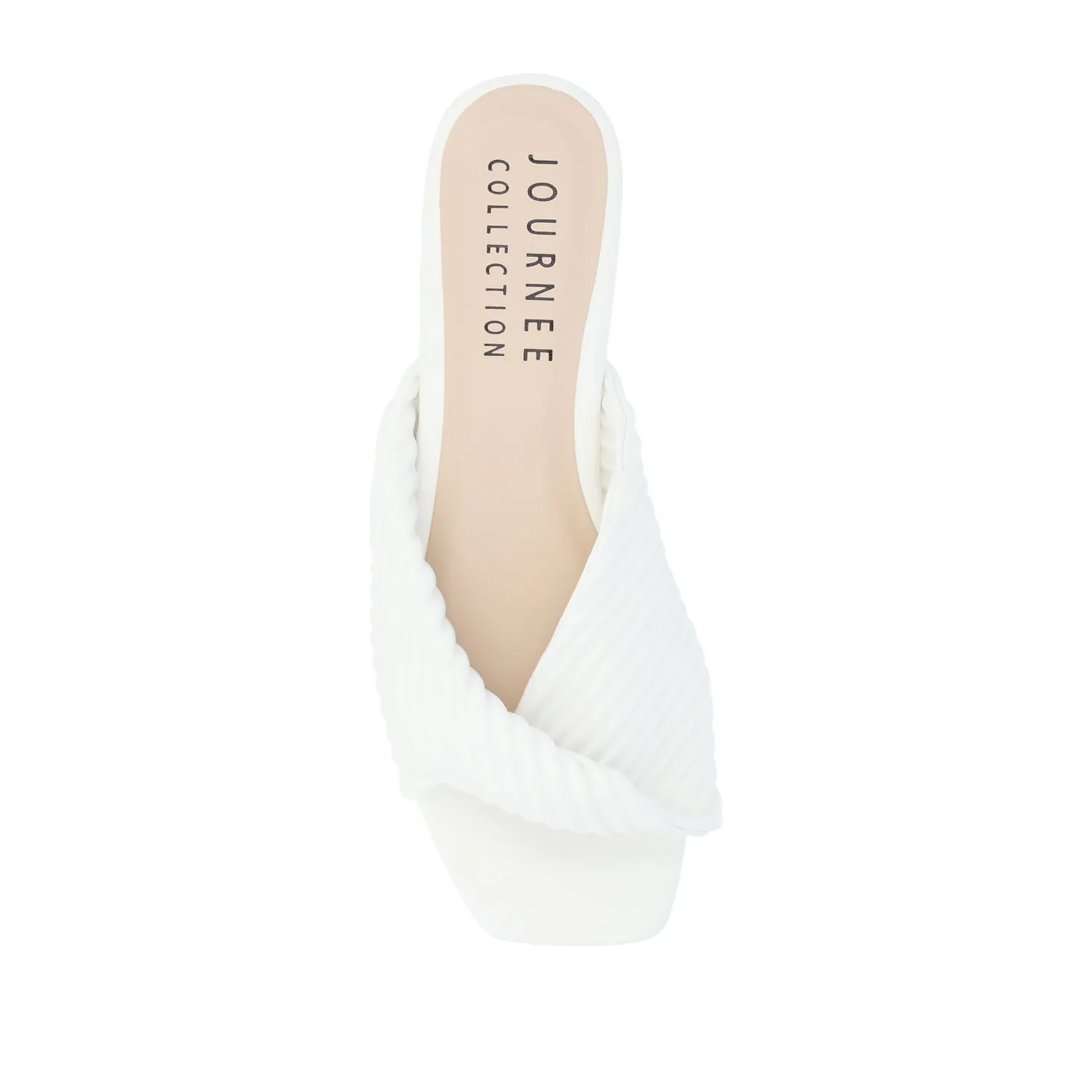 EMALYNN SLIDE SANDALS IN FAUX LEATHER fall step