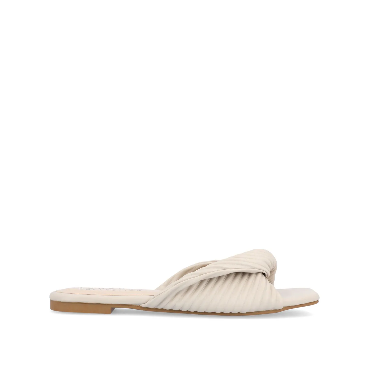 EMALYNN SLIDE SANDALS IN FAUX LEATHER fall step