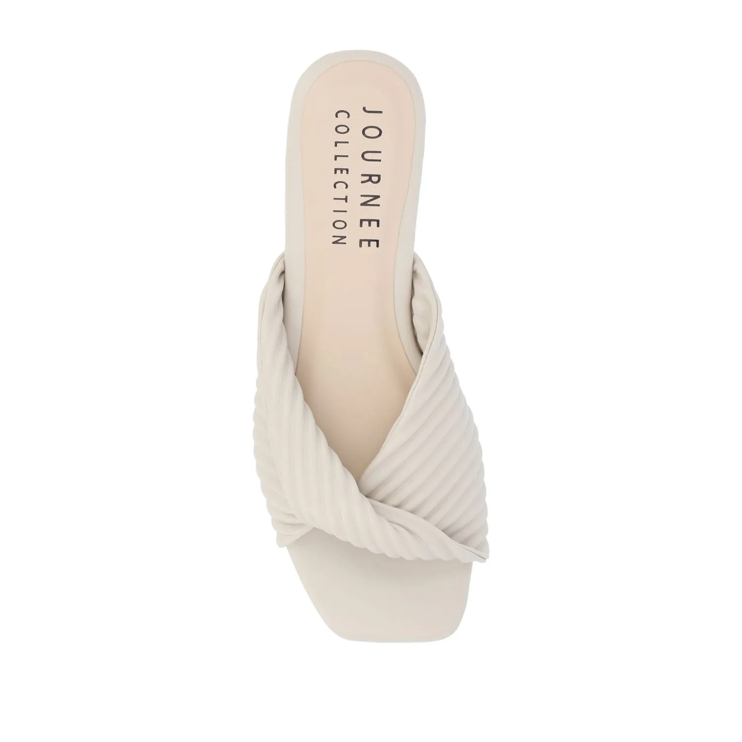 EMALYNN SLIDE SANDALS IN FAUX LEATHER fall step