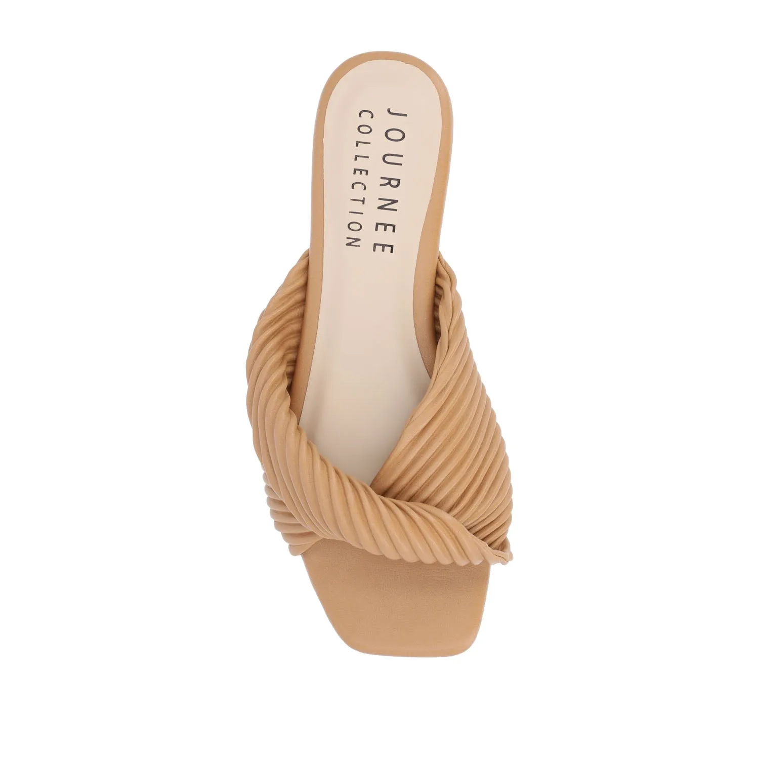 EMALYNN SLIDE SANDALS IN FAUX LEATHER fall step