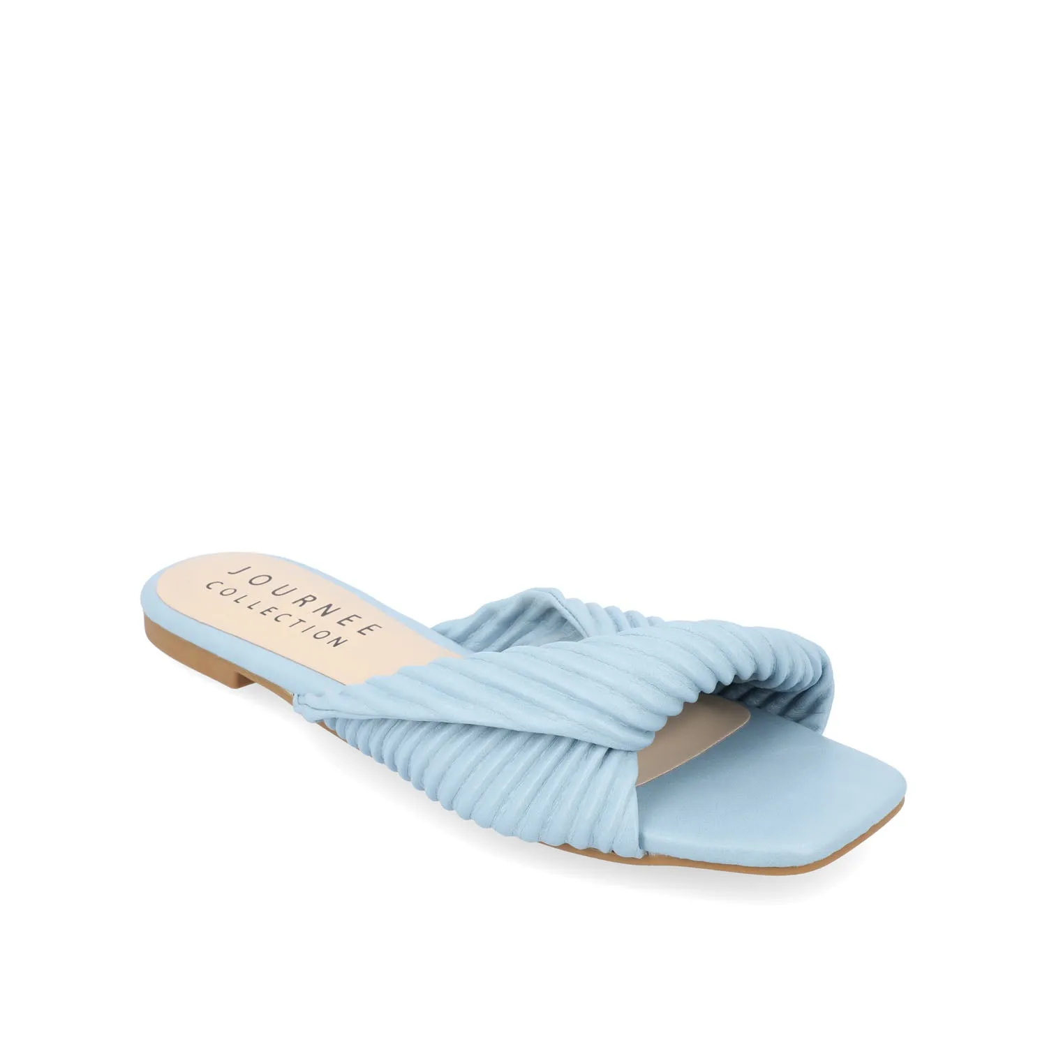 EMALYNN SLIDE SANDALS IN FAUX LEATHER fall step