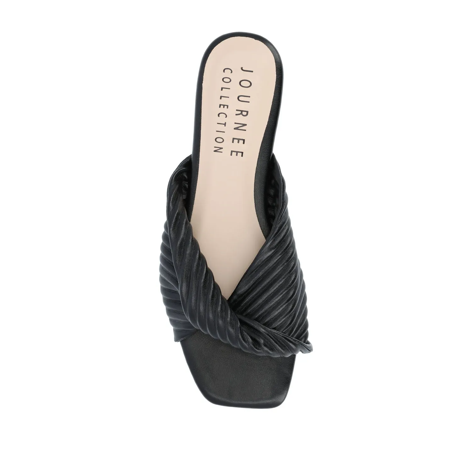 EMALYNN SLIDE SANDALS IN FAUX LEATHER fall step