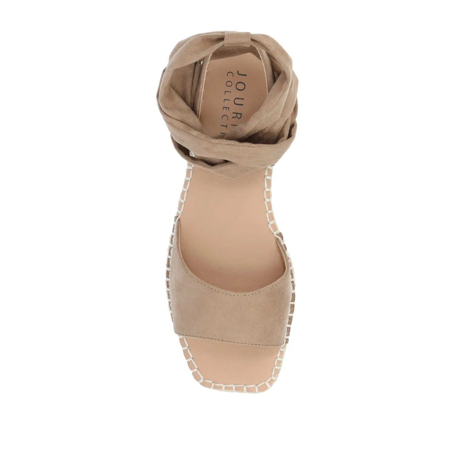 EMELIE MULTI STRAP ESPADRILLE SANDALS nature mood