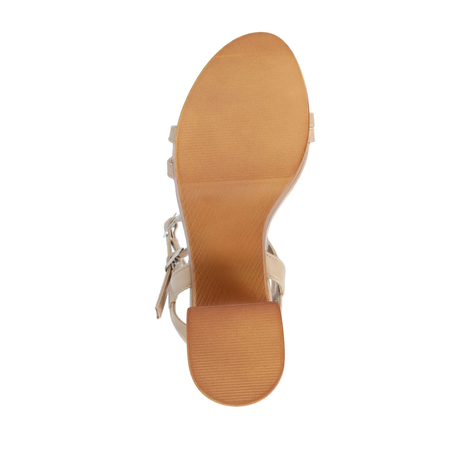 EMERYNN HEELED SANDALS IN FAUX LEATHER sea breeze