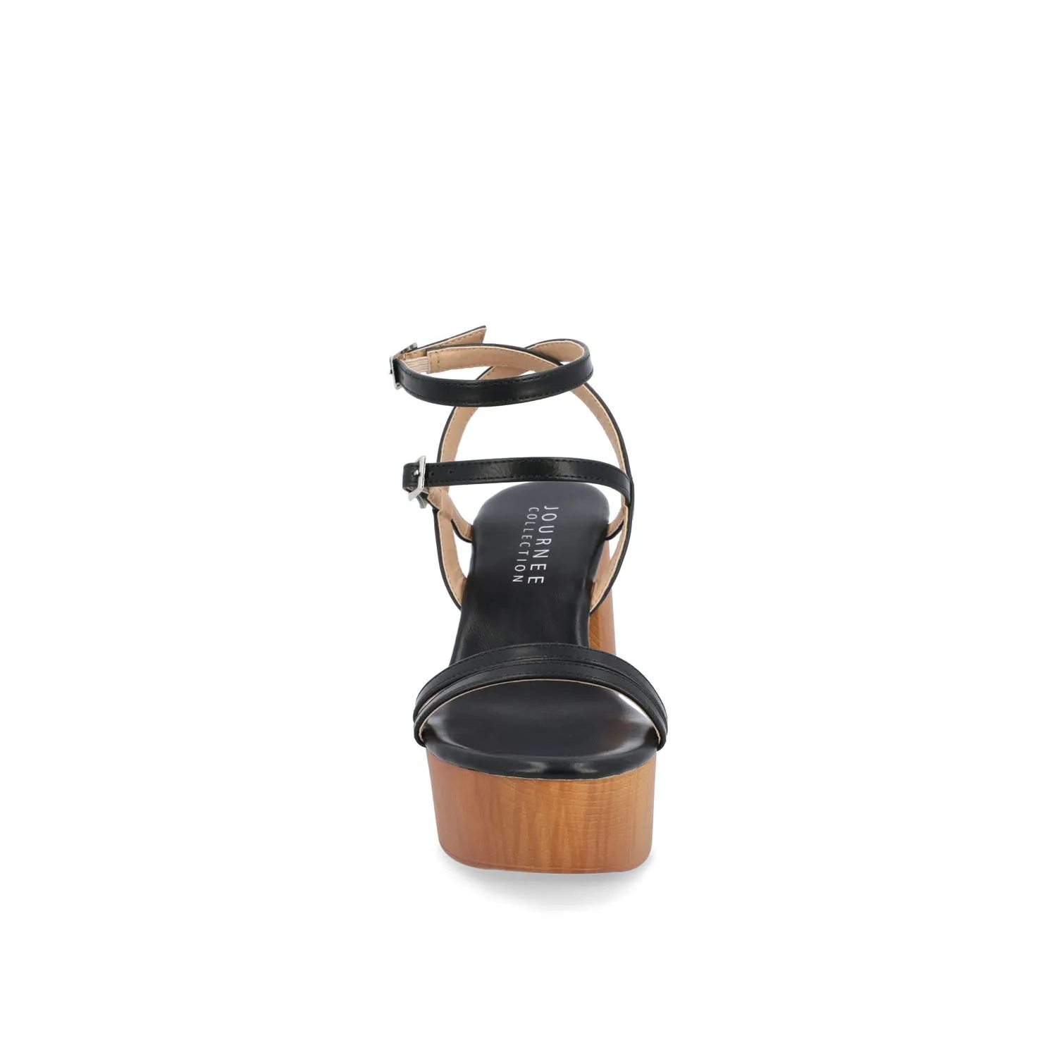 EMERYNN HEELED SANDALS IN FAUX LEATHER sea breeze