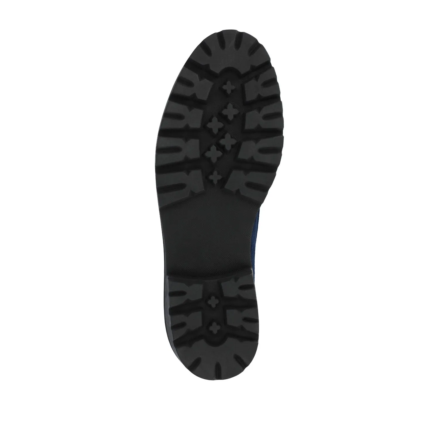 ERIKA LOAFER FLATS IN FAUX SUEDE round tip