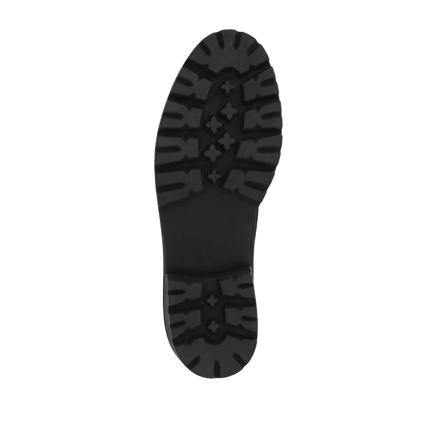 ERIKA LOAFER FLATS IN FAUX SUEDE round tip