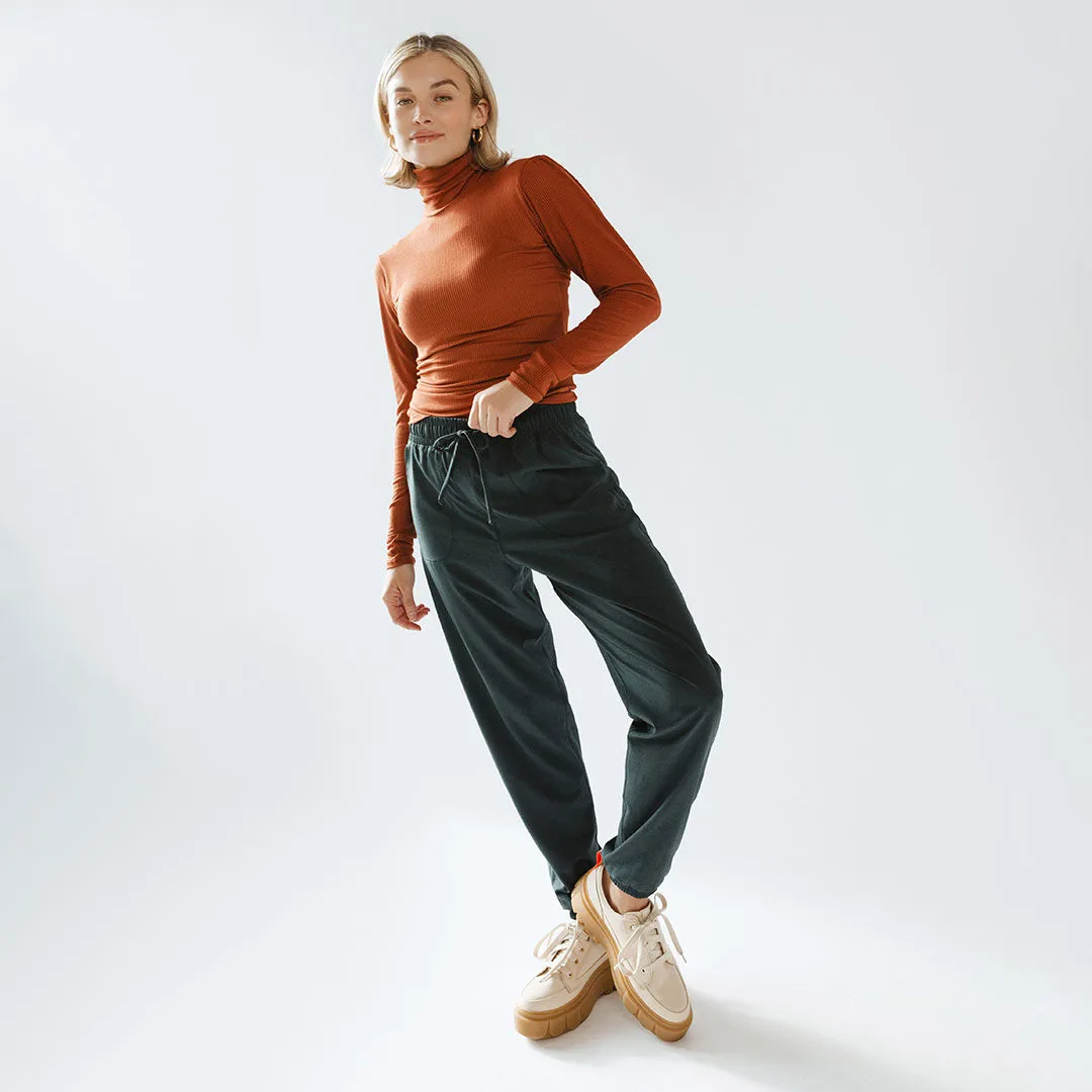 Everywhere Joggers, Heather Cobalt plus style