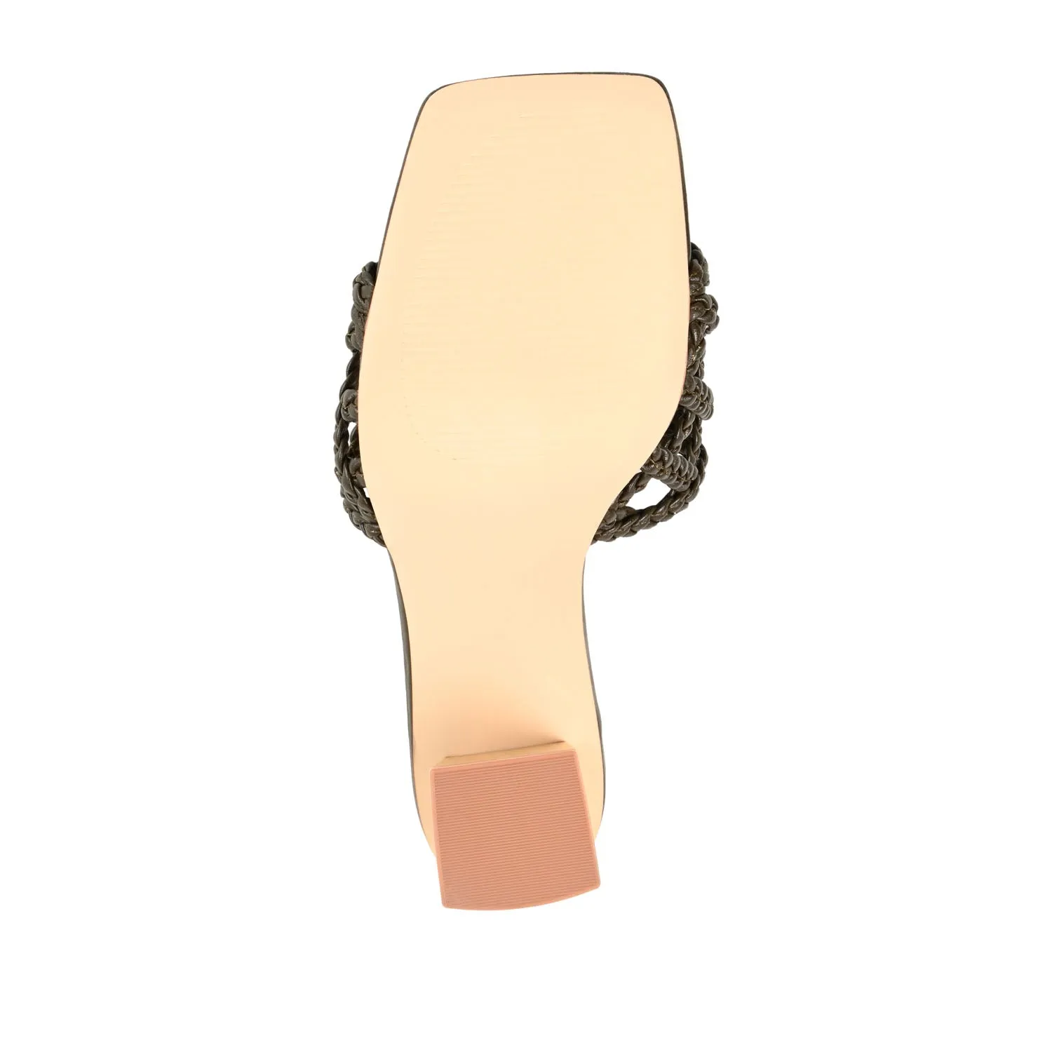 EVVIE HEELED SANDALS IN FAUX LEATHER nature mood