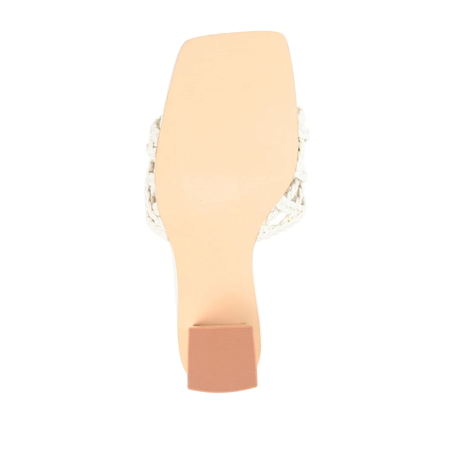 EVVIE HEELED SANDALS IN FAUX LEATHER nature mood