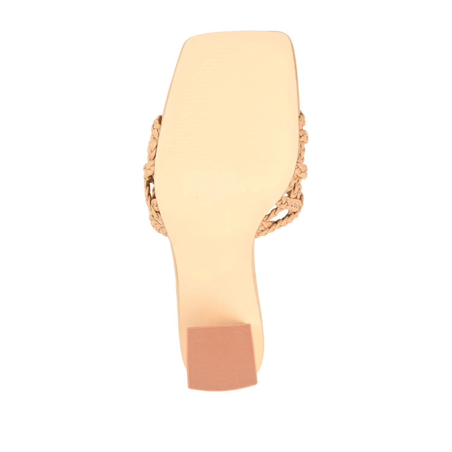 EVVIE HEELED SANDALS IN FAUX LEATHER nature mood
