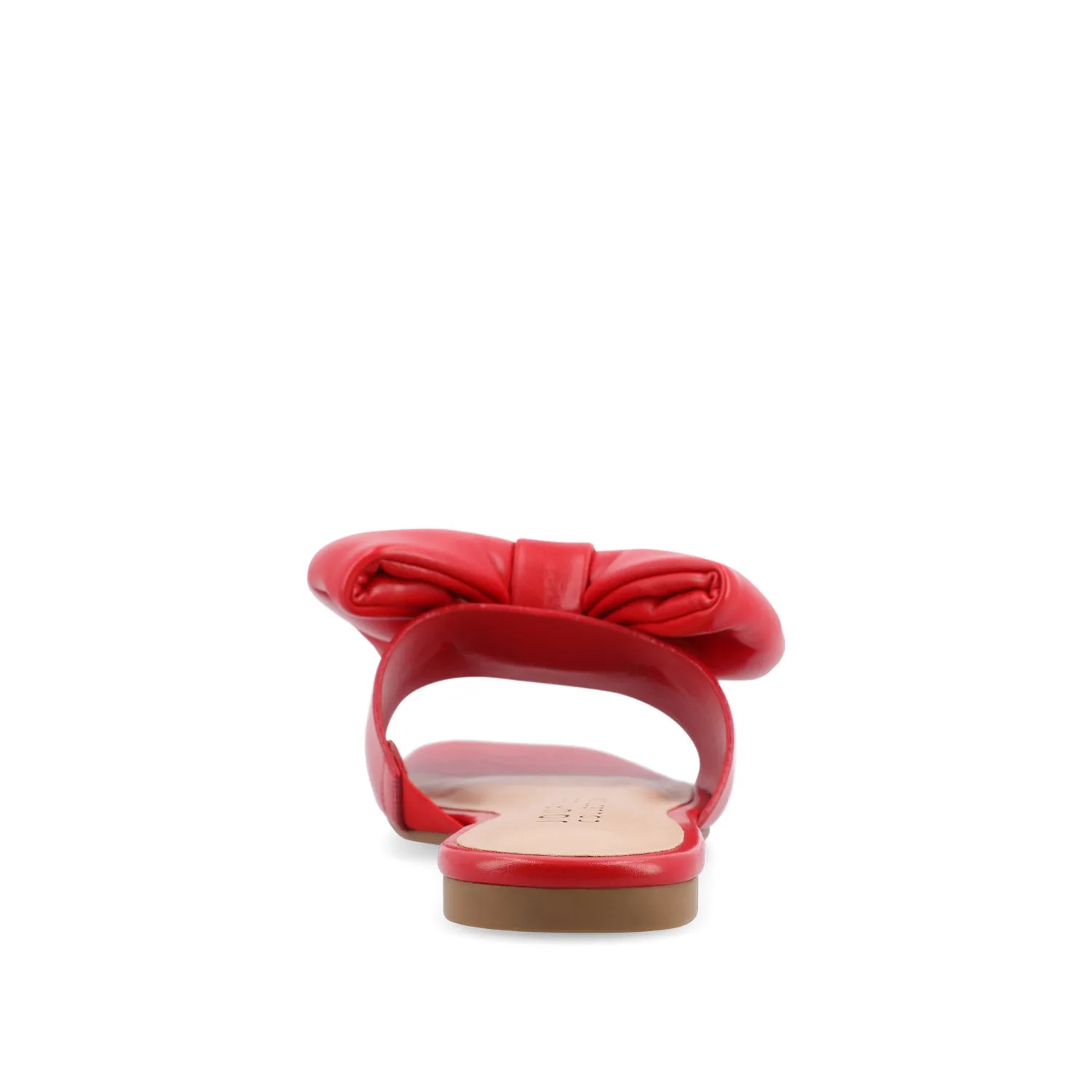 FAYRE PUFFED SLIDE SANDALS IN WIDE sea breeze