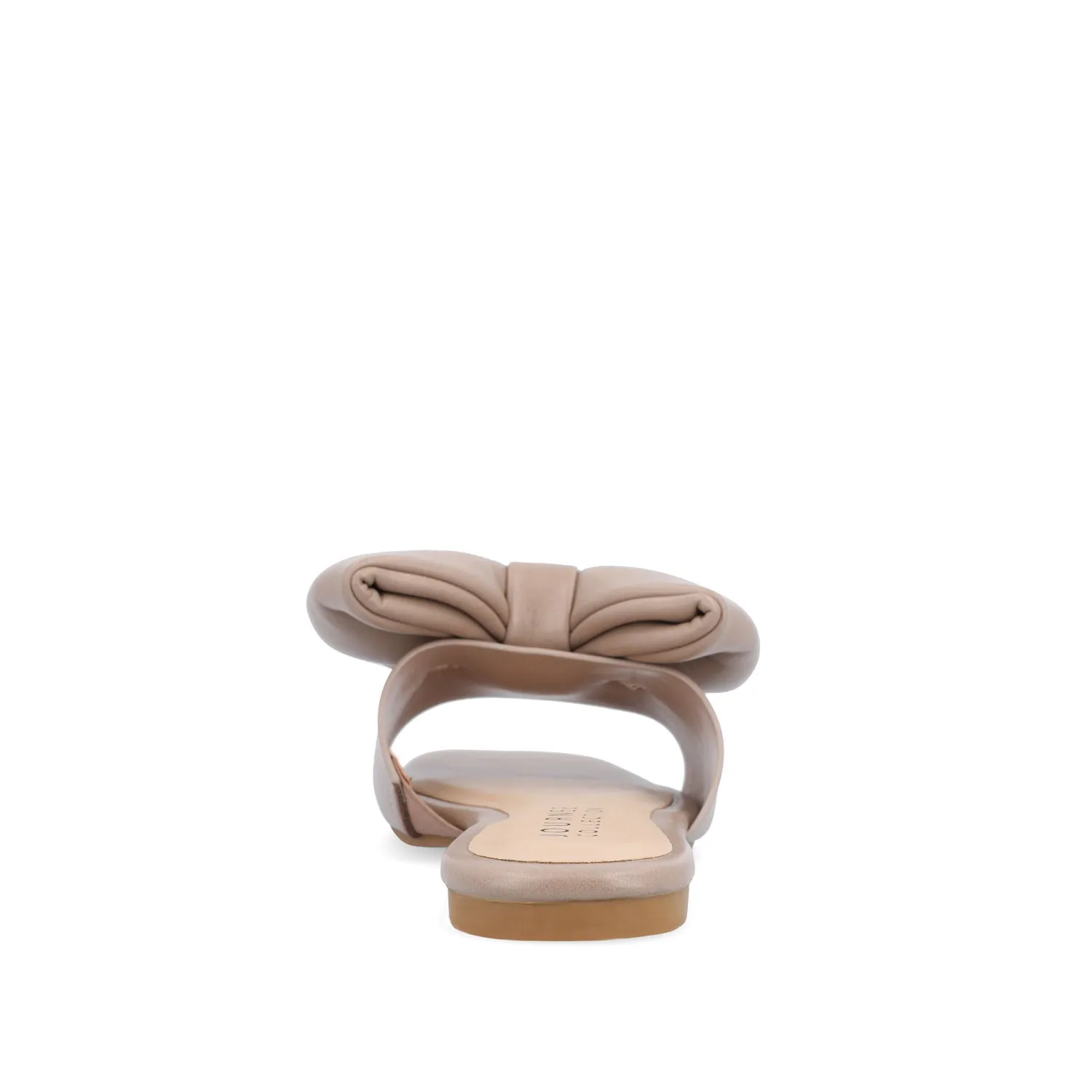 FAYRE PUFFED SLIDE SANDALS IN WIDE sea breeze