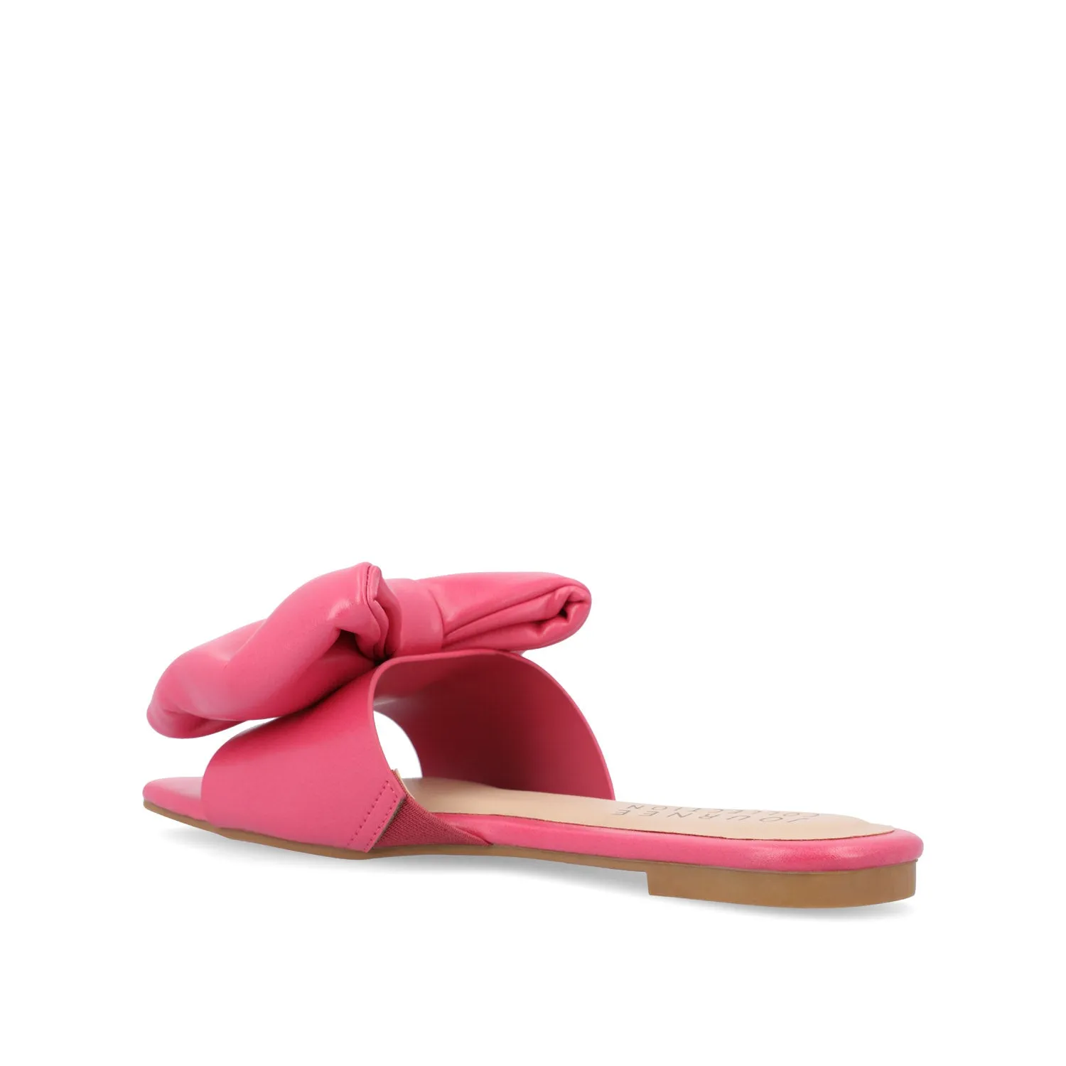 FAYRE PUFFED SLIDE SANDALS IN WIDE sea breeze