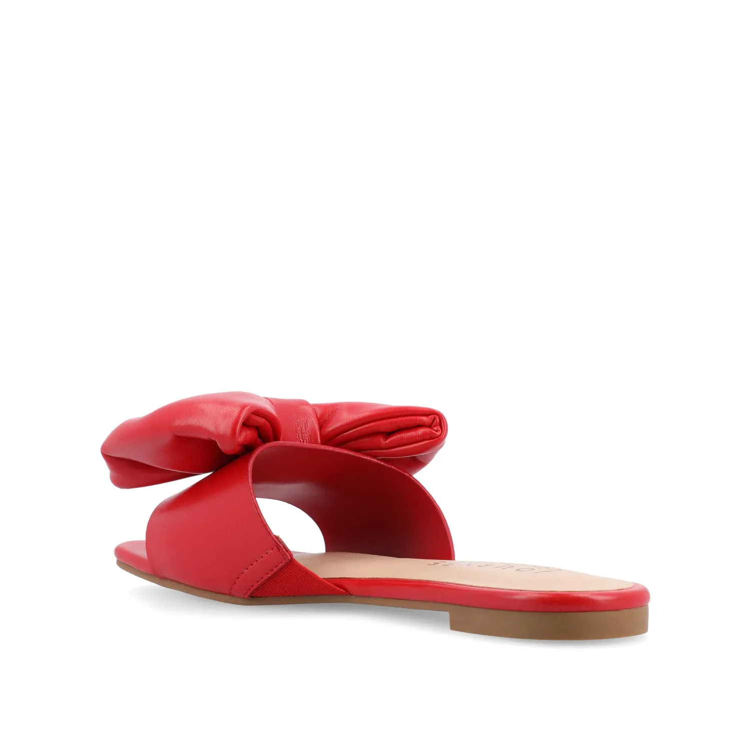 FAYRE PUFFED SLIDE SANDALS IN WIDE sea breeze