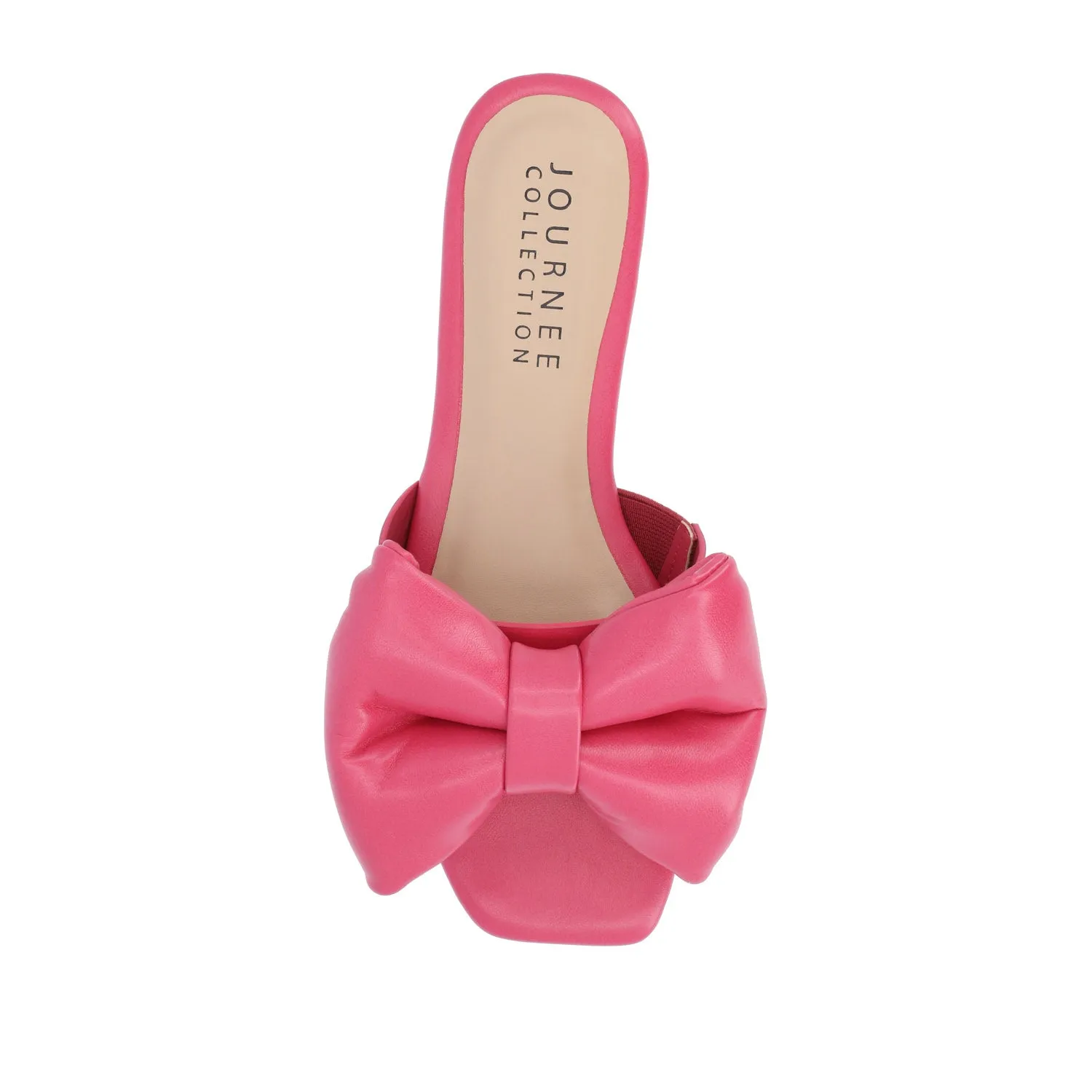 FAYRE PUFFED SLIDE SANDALS IN WIDE sea breeze