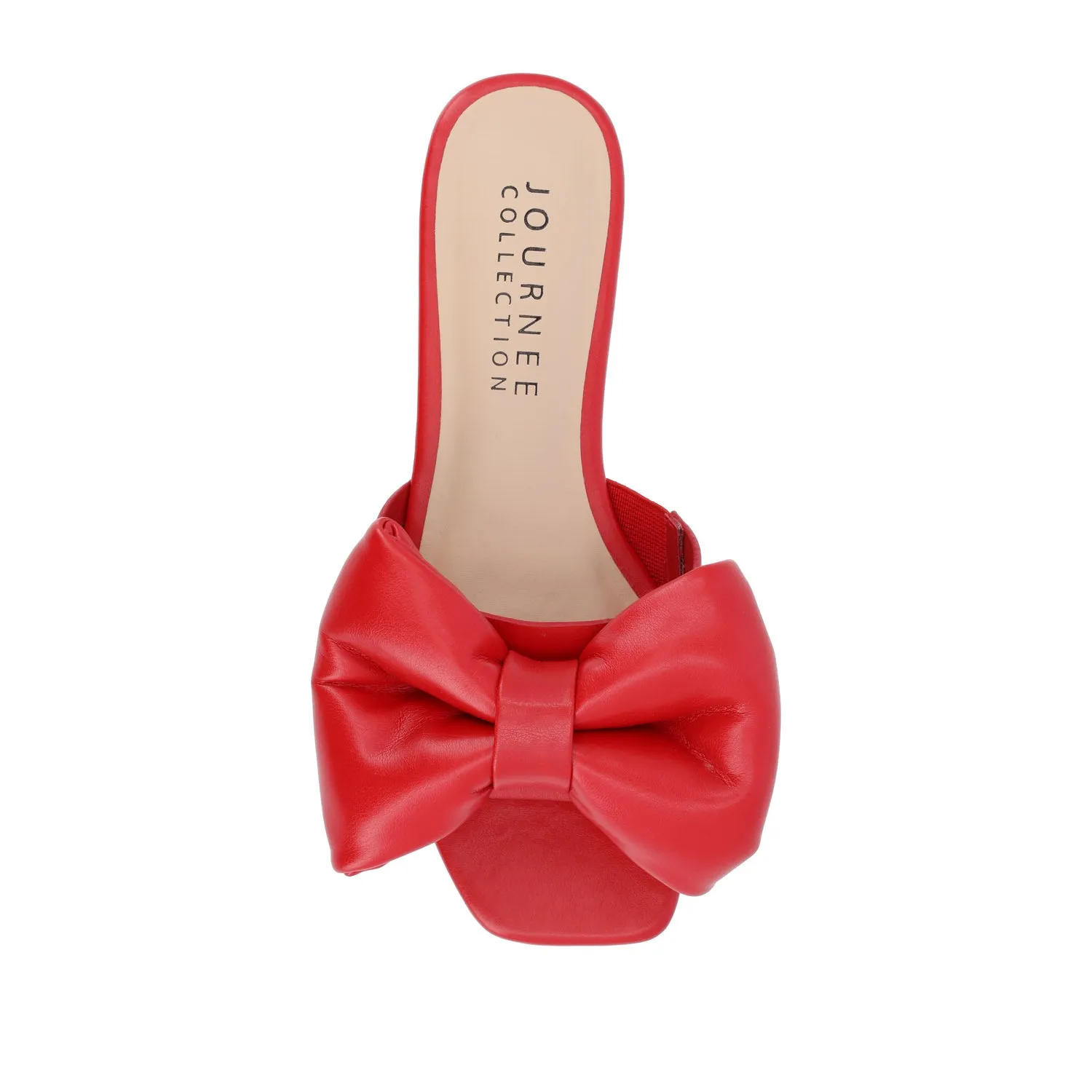 FAYRE PUFFED SLIDE SANDALS IN WIDE sea breeze