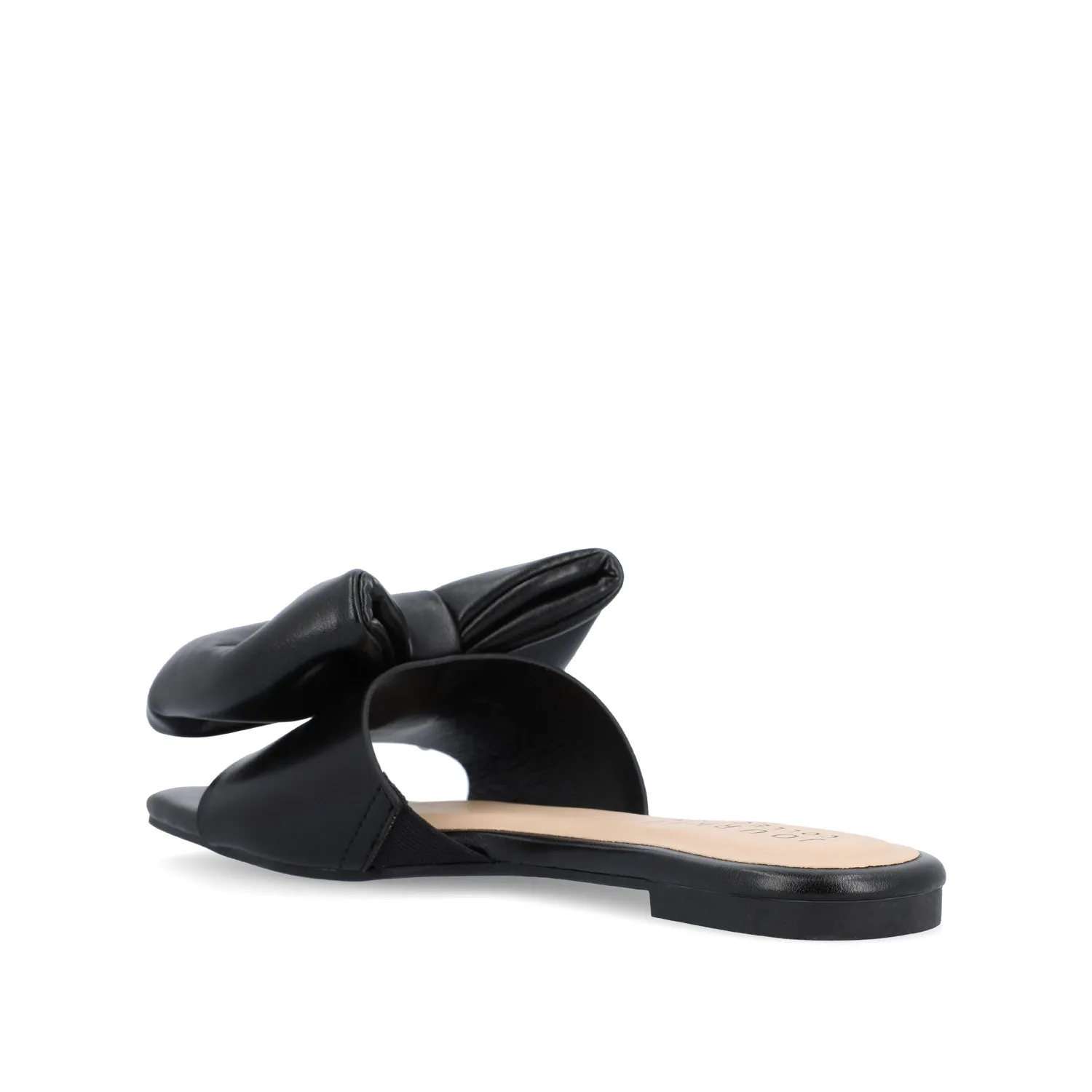 FAYRE PUFFED SLIDE SANDALS IN WIDE sea breeze