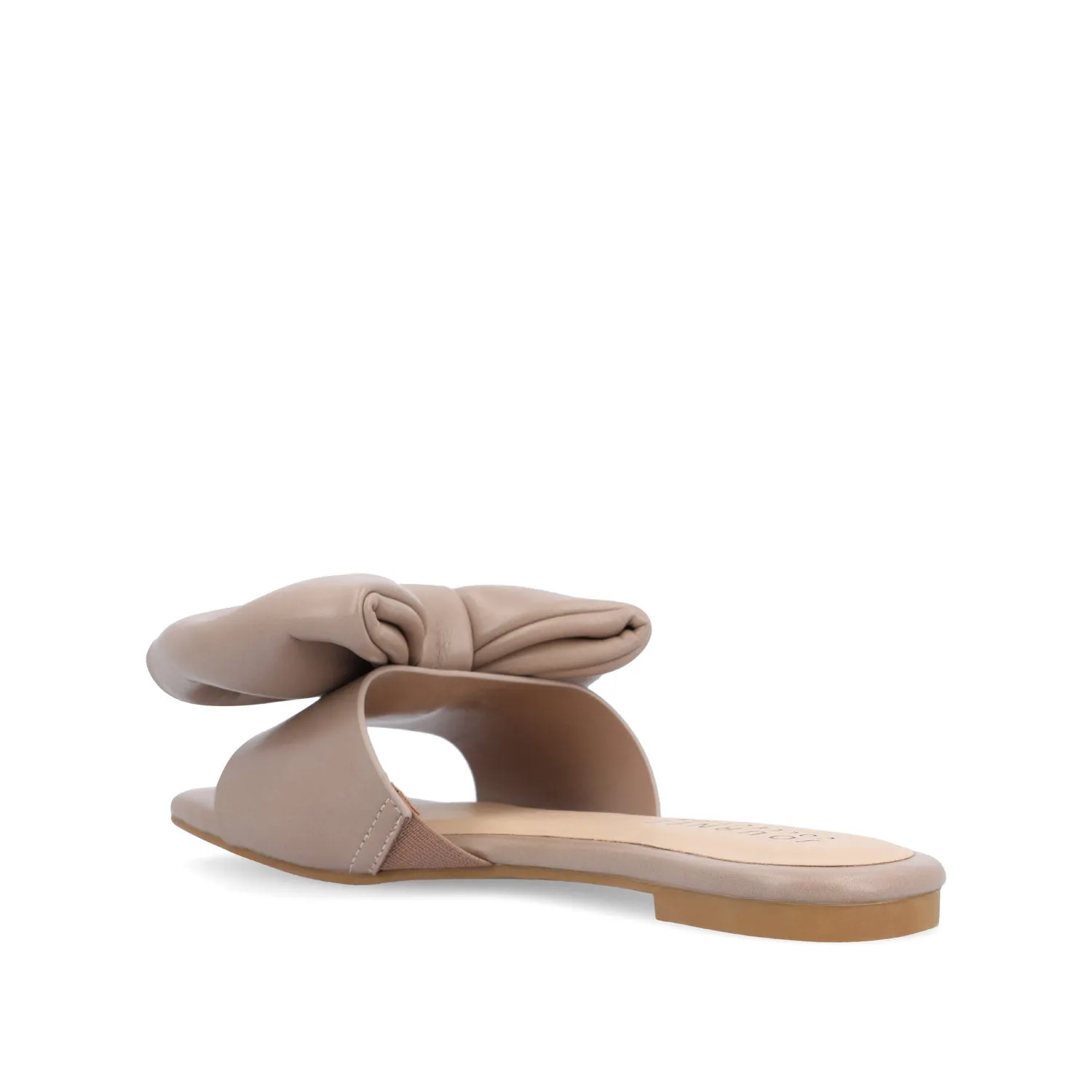 FAYRE PUFFED SLIDE SANDALS IN WIDE sea breeze