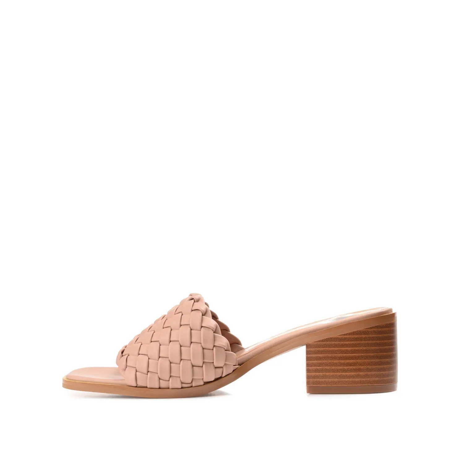 FYLICIA HEELED SANDALS IN FAUX LEATHER casual soft