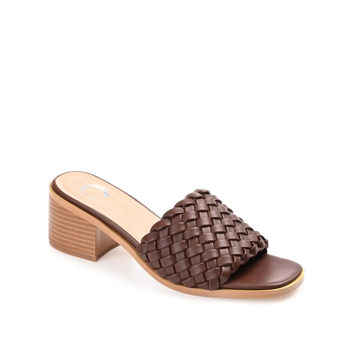 FYLICIA HEELED SANDALS IN FAUX LEATHER casual soft