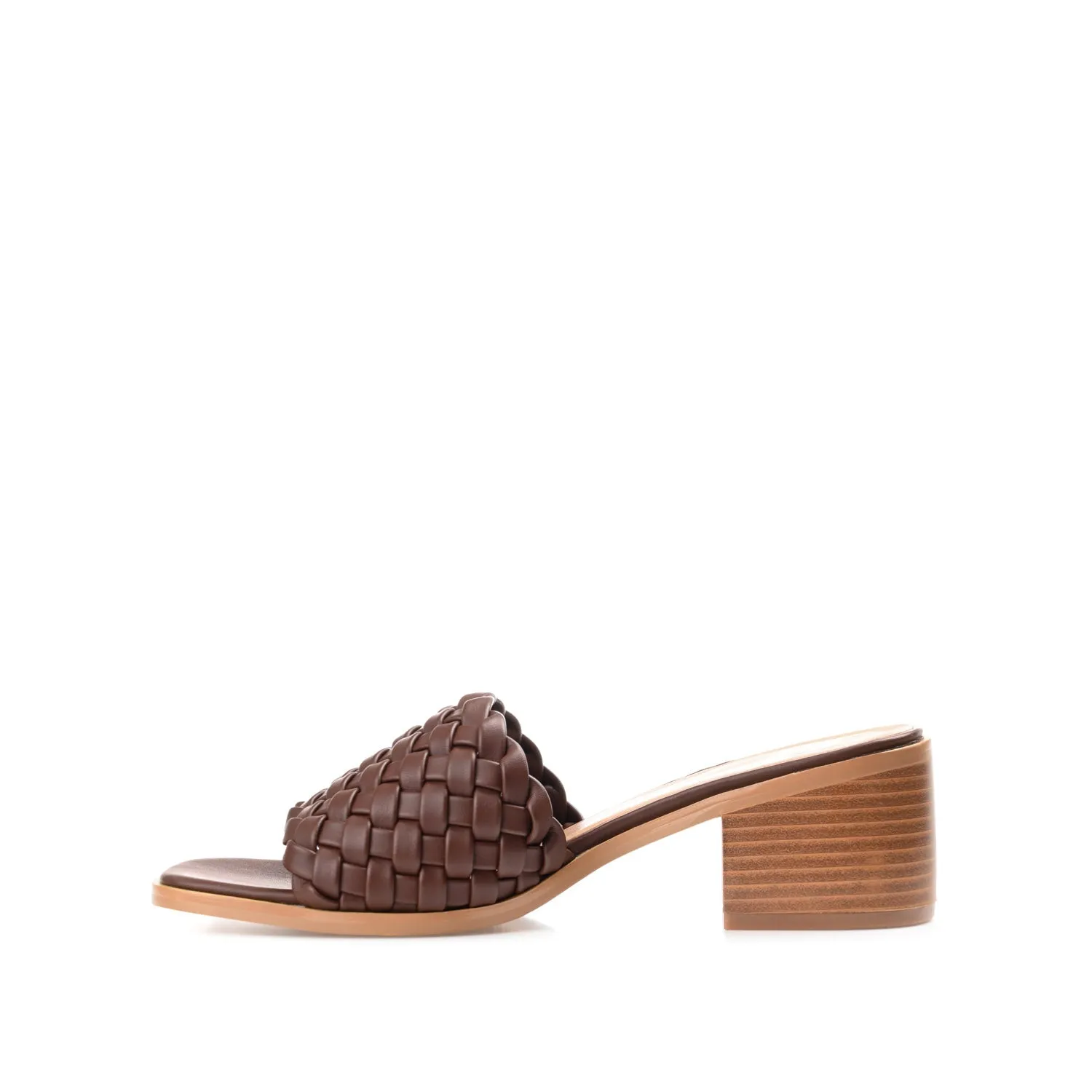 FYLICIA HEELED SANDALS IN FAUX LEATHER casual soft