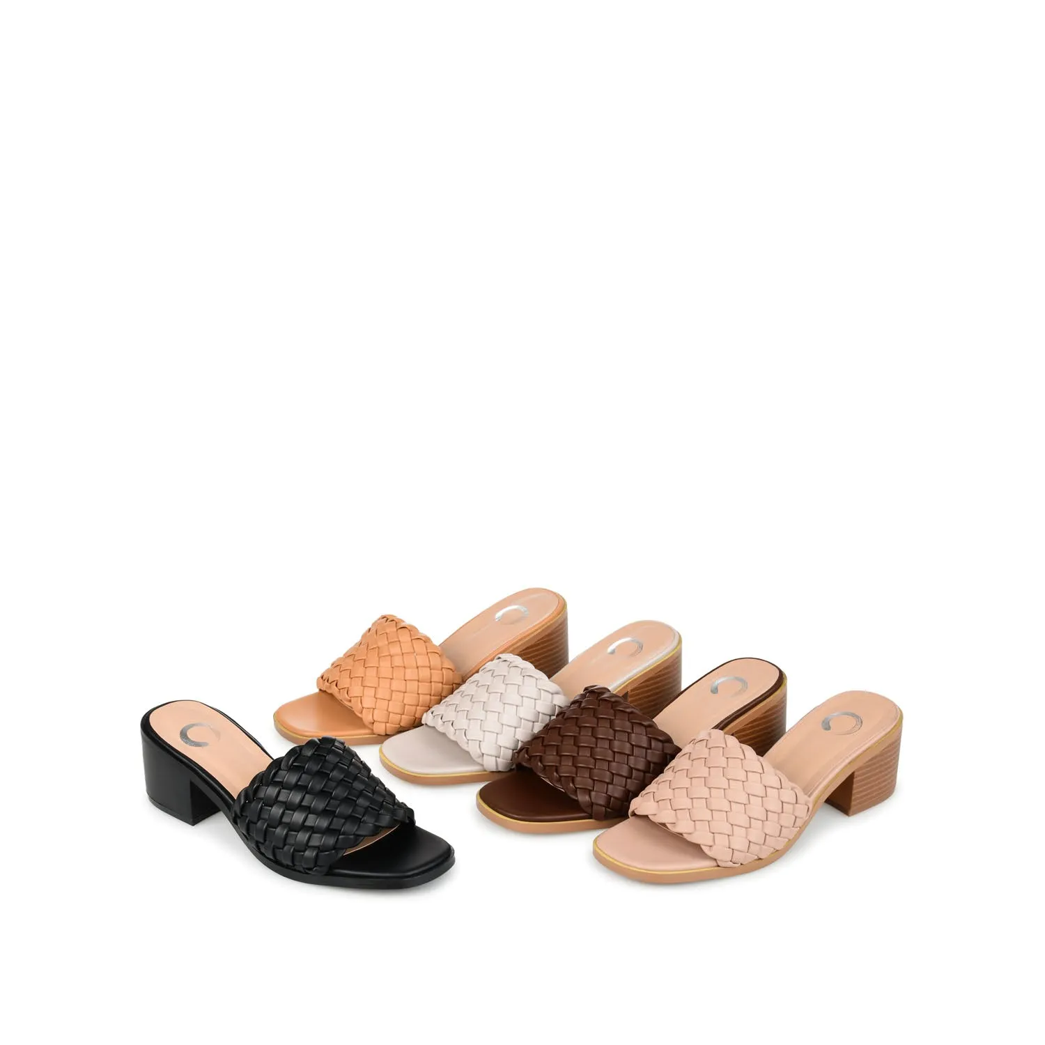 FYLICIA HEELED SANDALS IN FAUX LEATHER casual soft