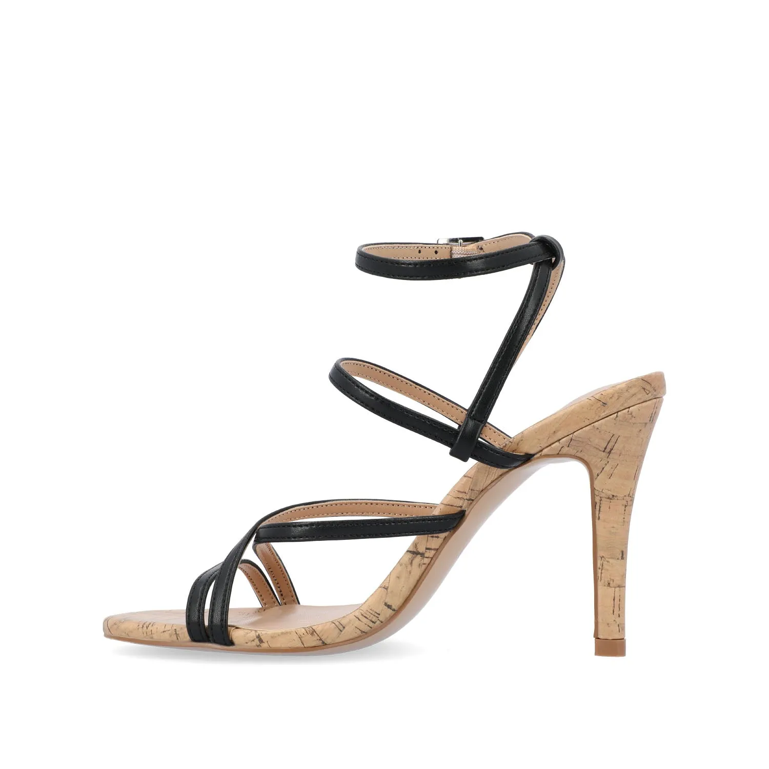 FYLISSA HEELED SANDALS IN FAUX LEATHER beach walk