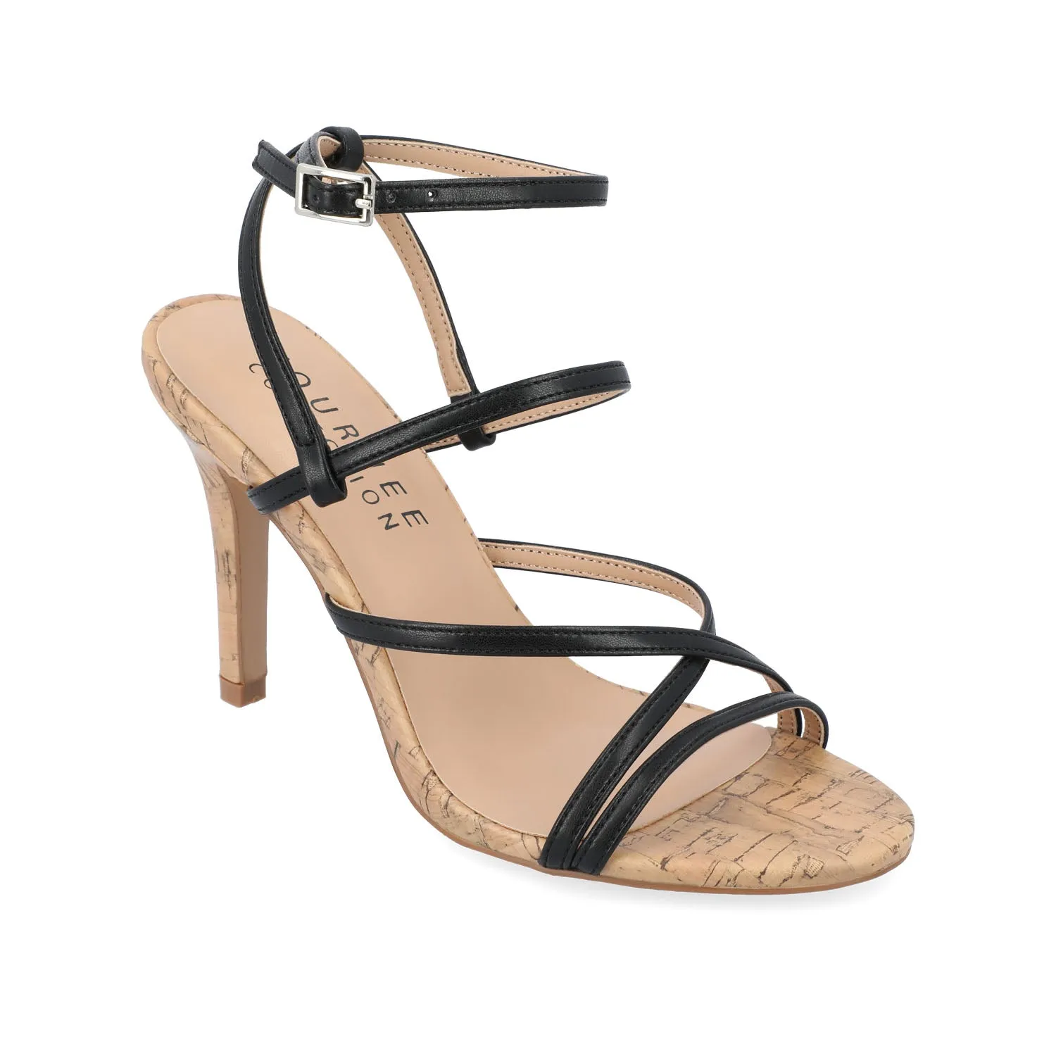 FYLISSA HEELED SANDALS IN FAUX LEATHER beach walk