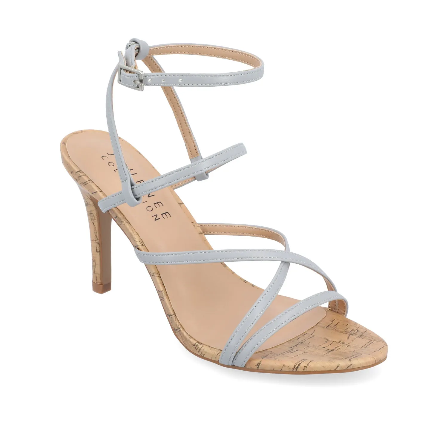 FYLISSA HEELED SANDALS IN FAUX LEATHER beach walk