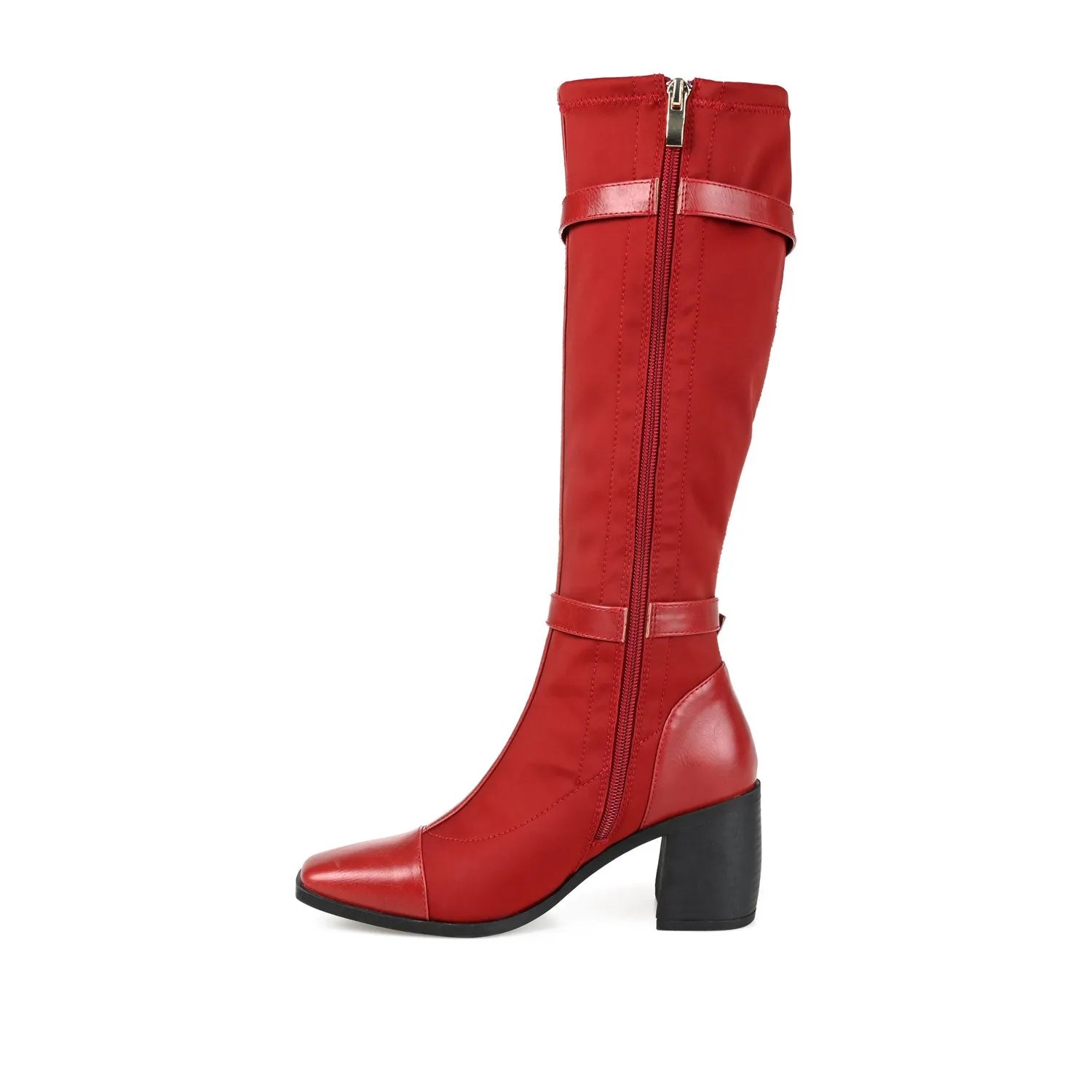 GAIBREE KNEE-HIGH BOOTS IN STRETCHY FABRIC long wear