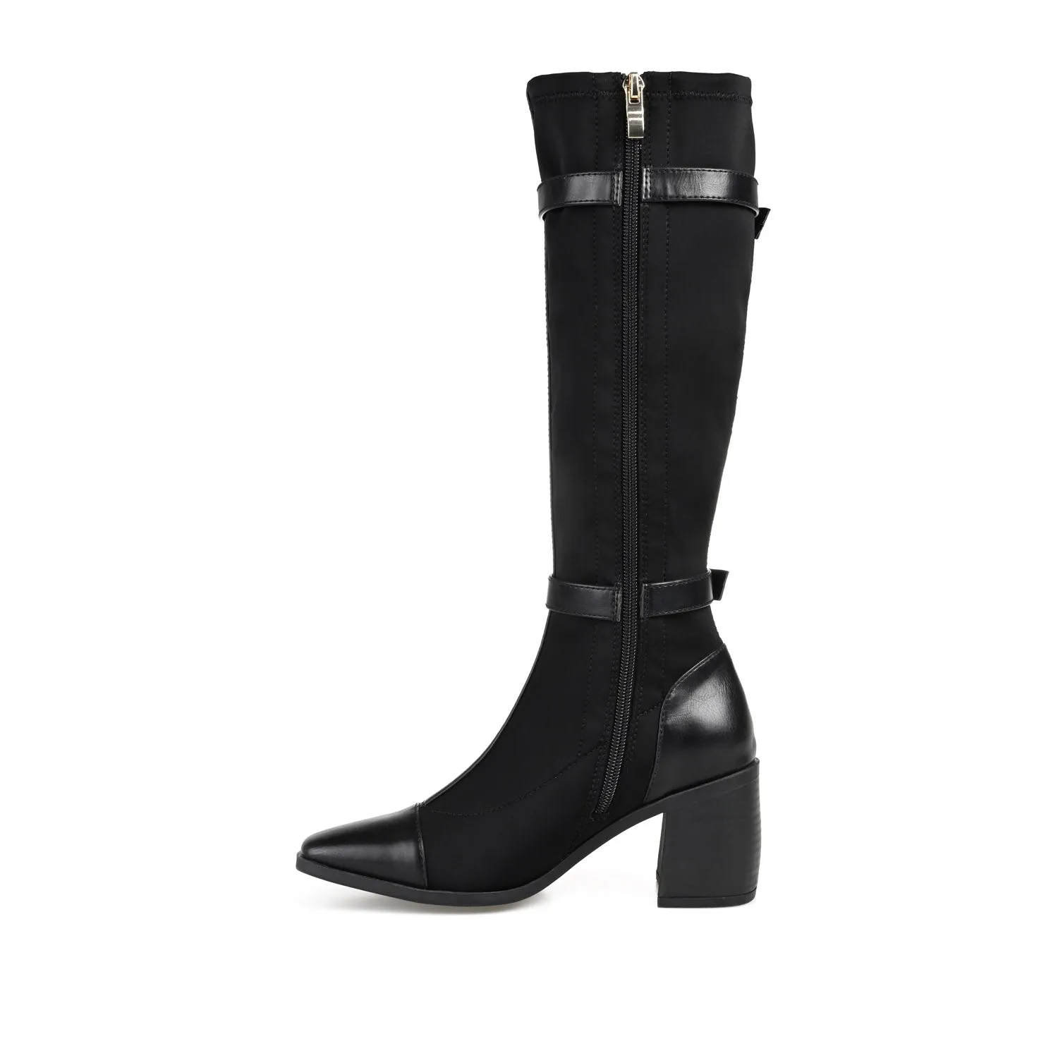 GAIBREE KNEE-HIGH BOOTS IN STRETCHY FABRIC long wear