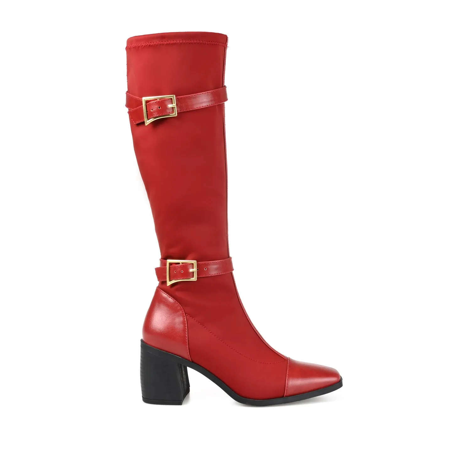 GAIBREE KNEE-HIGH BOOTS IN STRETCHY FABRIC long wear