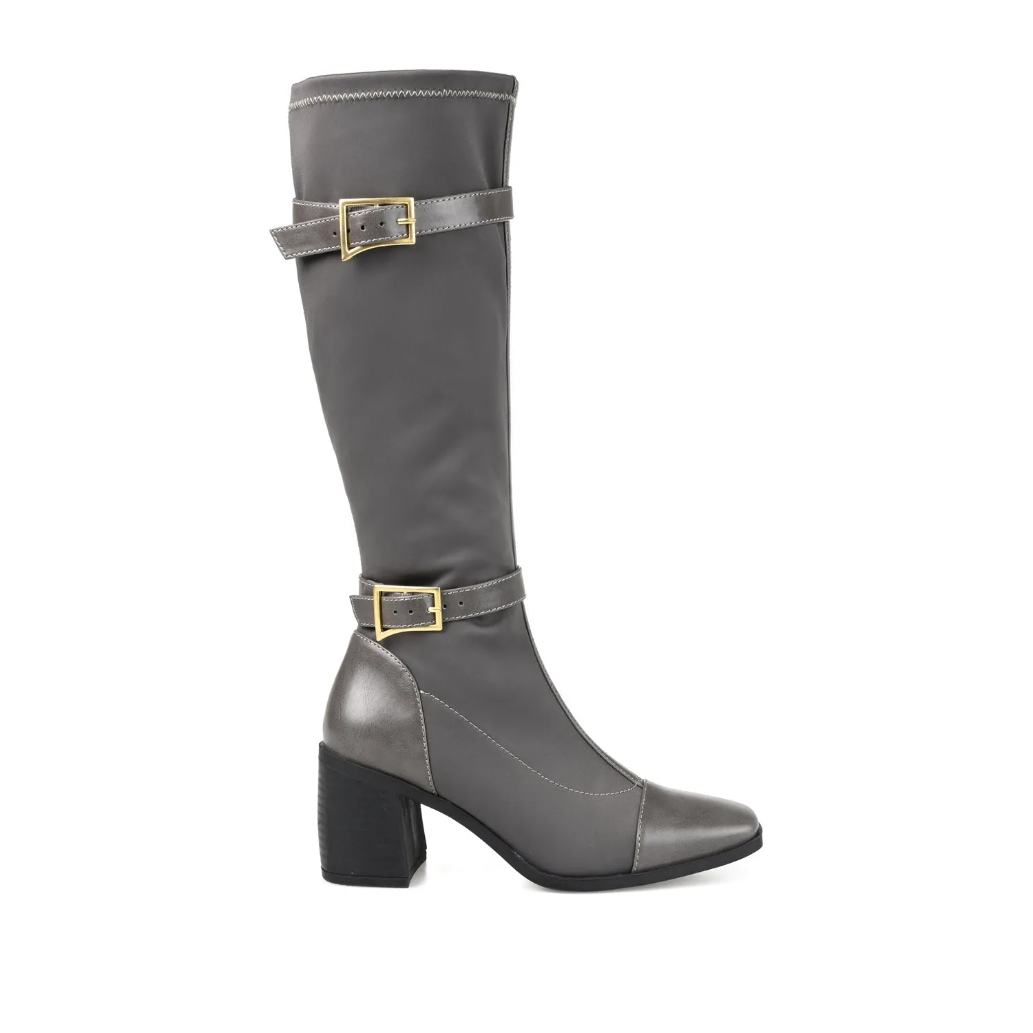 GAIBREE KNEE-HIGH BOOTS IN STRETCHY FABRIC long wear