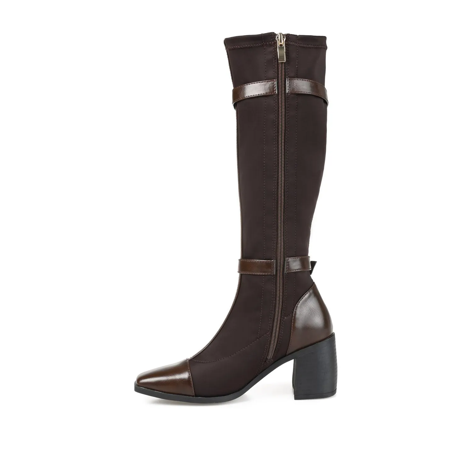 GAIBREE KNEE-HIGH BOOTS IN STRETCHY FABRIC long wear