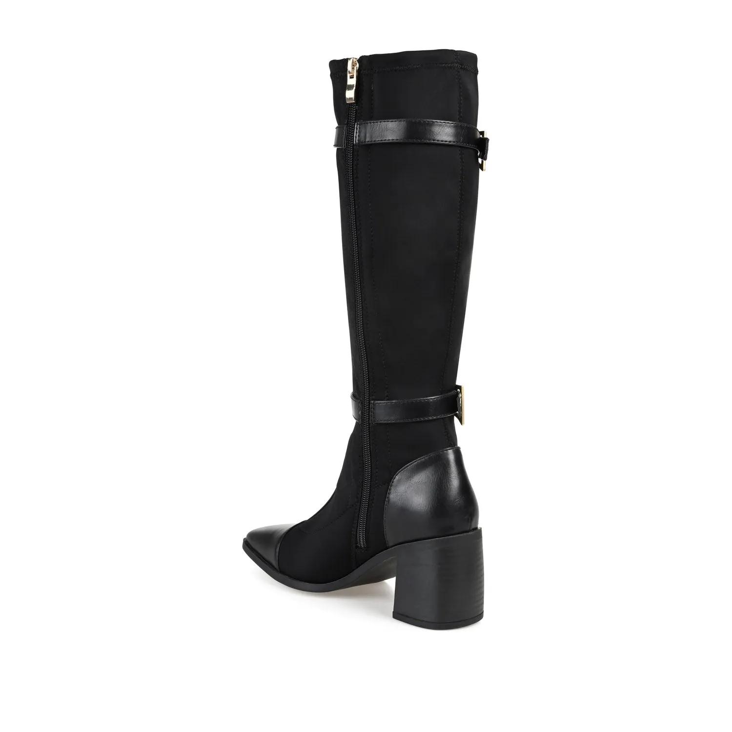 GAIBREE KNEE-HIGH BOOTS IN STRETCHY FABRIC long wear
