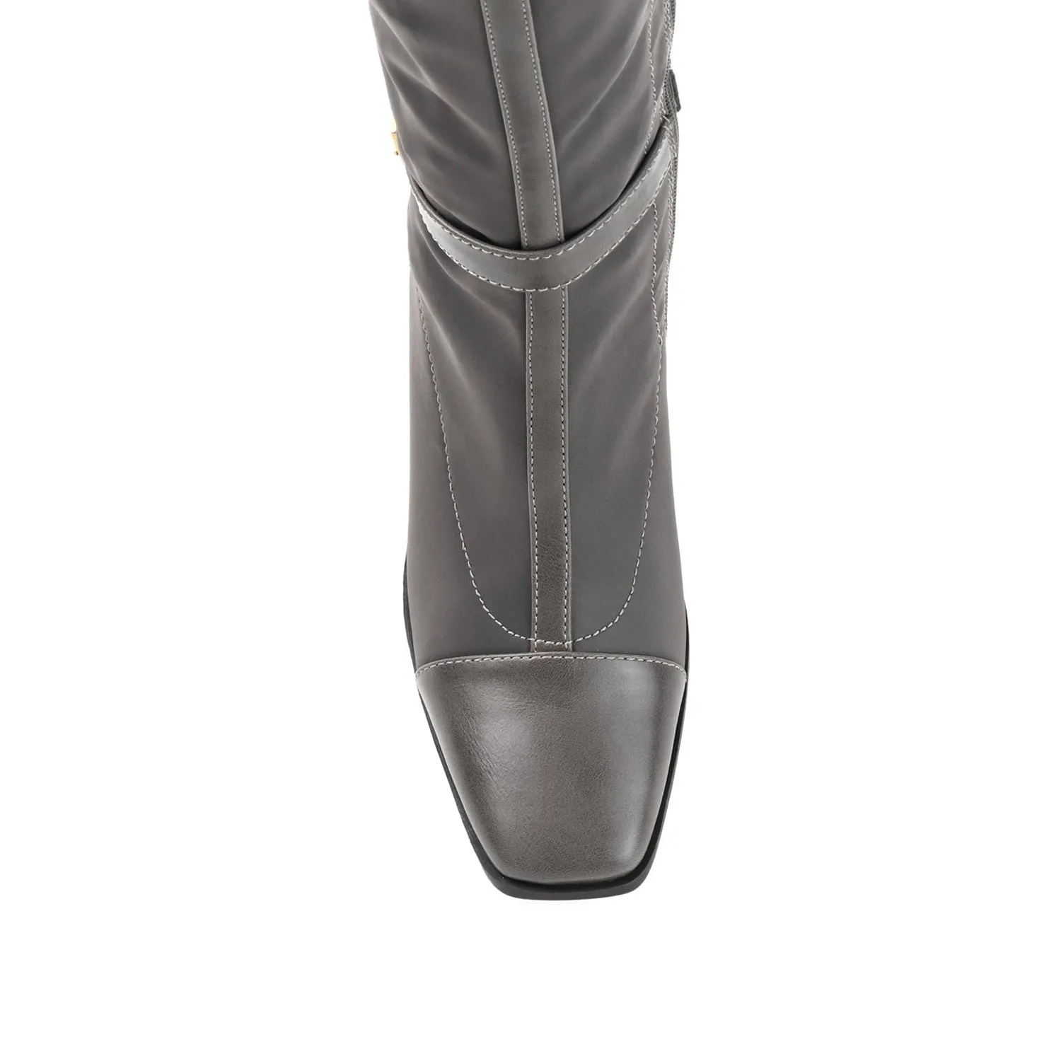 GAIBREE KNEE-HIGH BOOTS IN STRETCHY FABRIC long wear