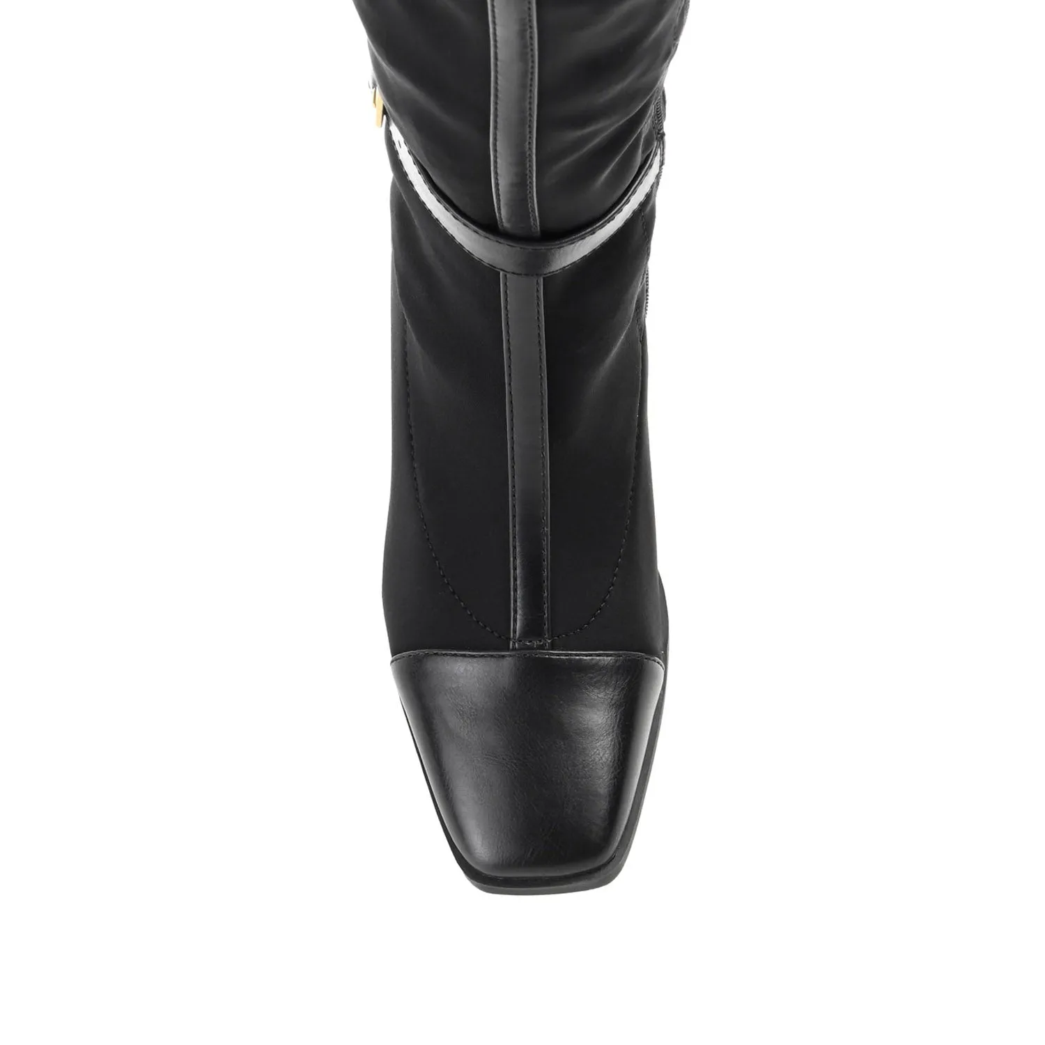 GAIBREE KNEE-HIGH BOOTS IN STRETCHY FABRIC long wear