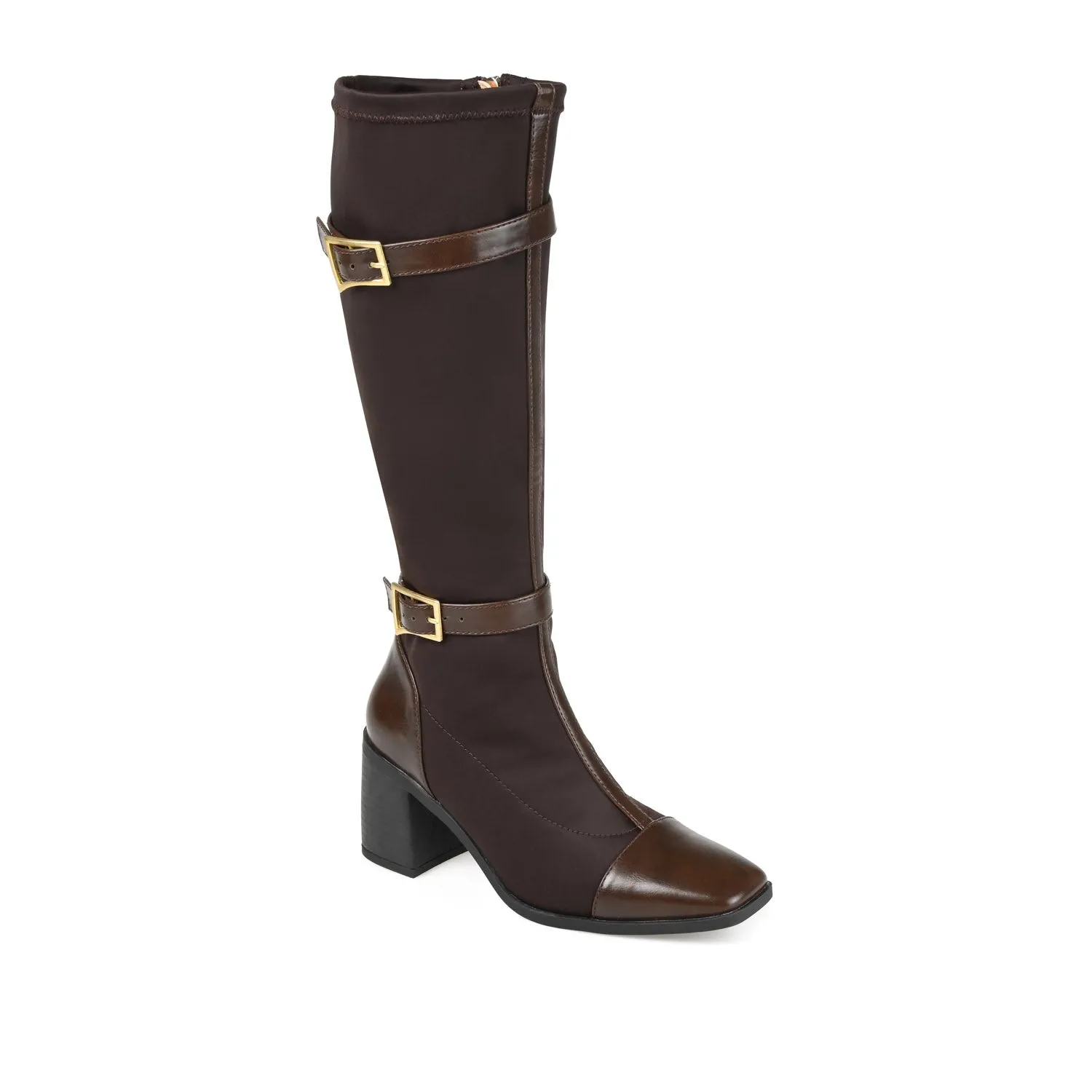 GAIBREE KNEE-HIGH BOOTS IN STRETCHY FABRIC long wear