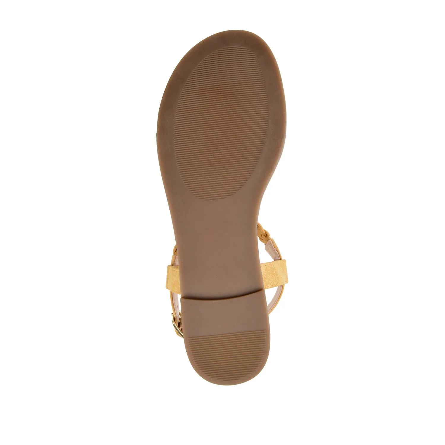 GENEVIVE T-STRAP SANDALS IN FAUX LEATHER fall step