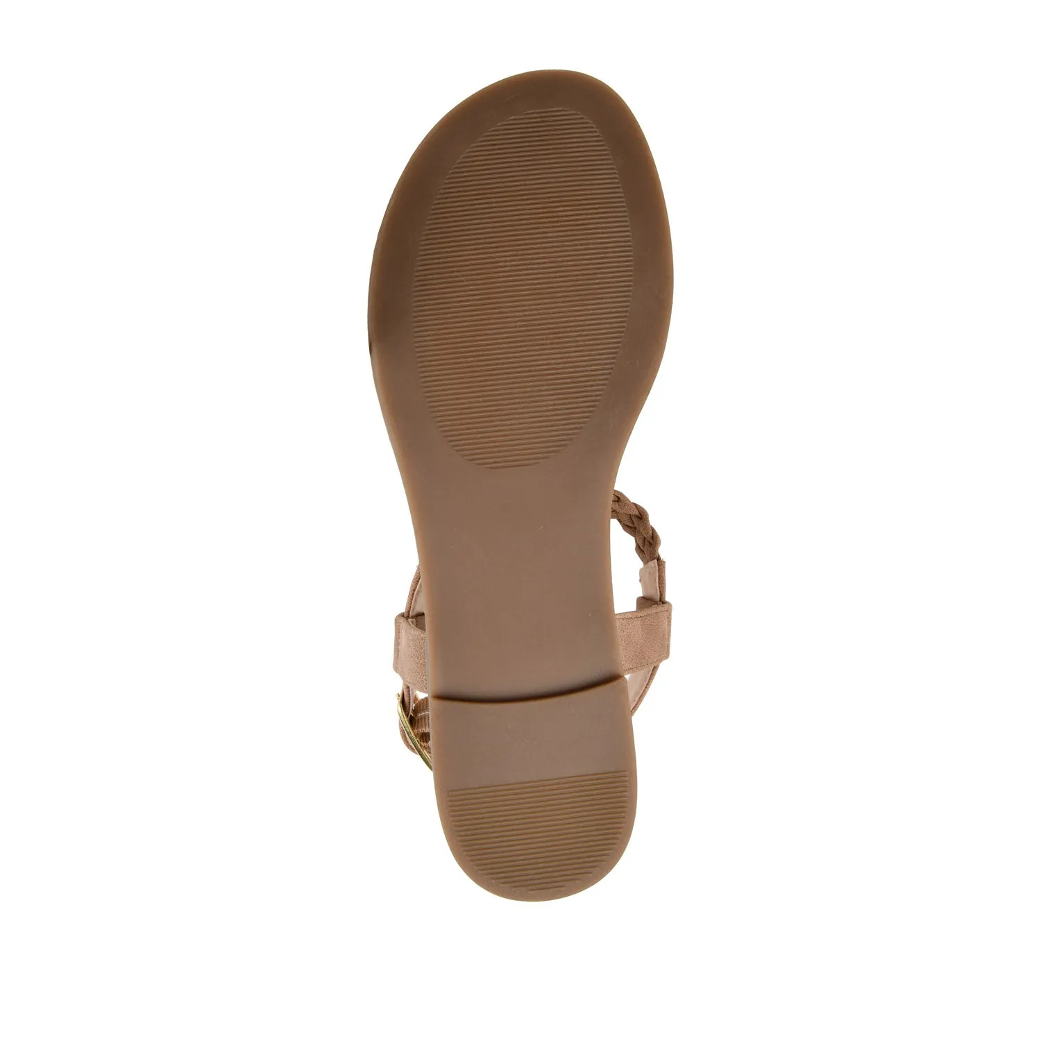 GENEVIVE T-STRAP SANDALS IN FAUX LEATHER fall step