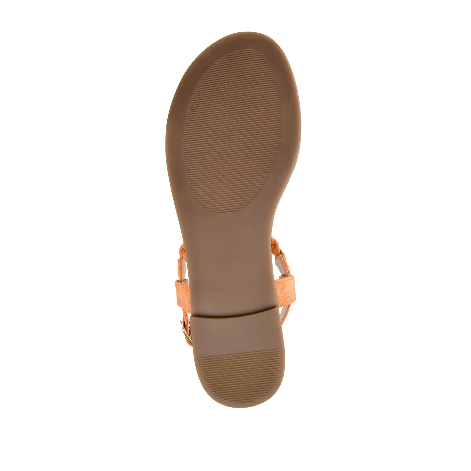 GENEVIVE T-STRAP SANDALS IN FAUX LEATHER fall step