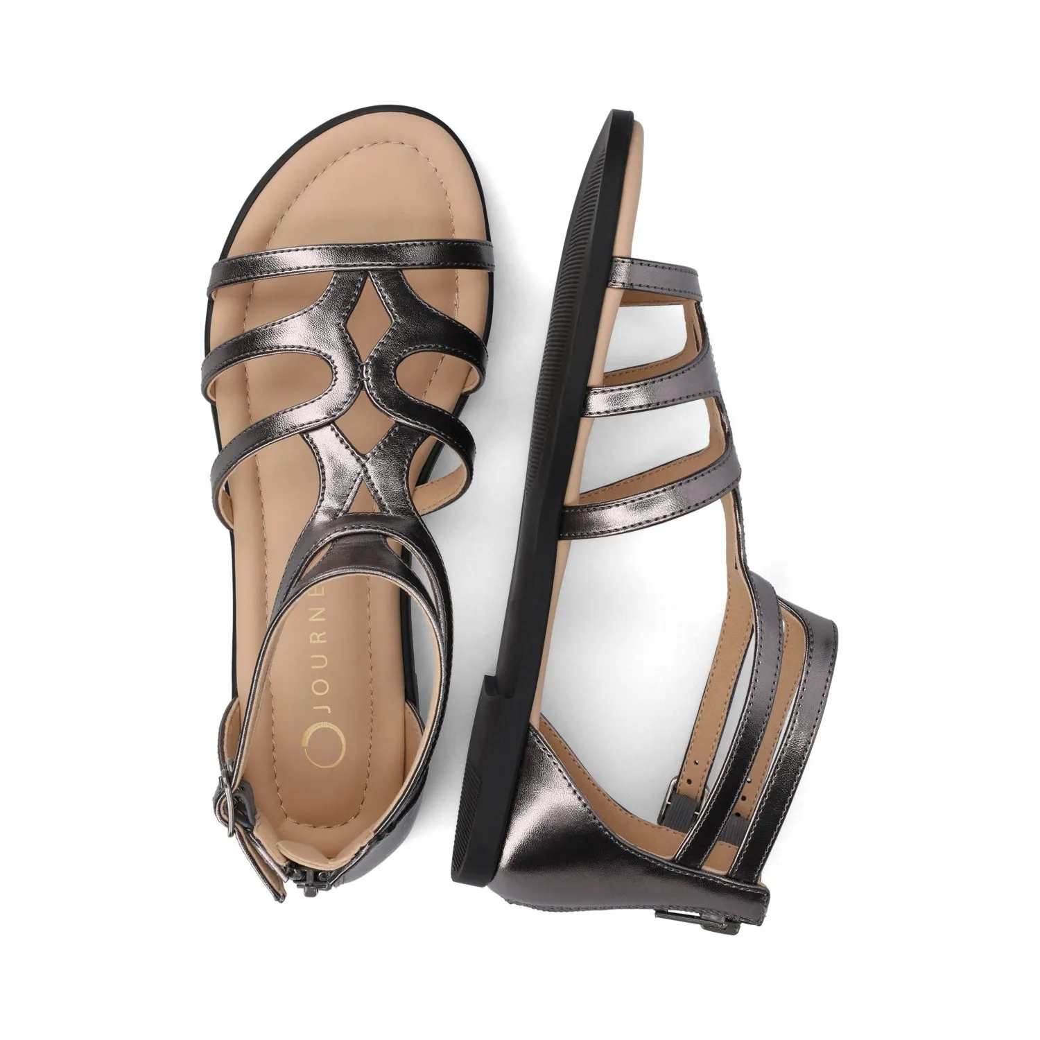 GENNEVA GLADIATOR SANDALS lace wrap