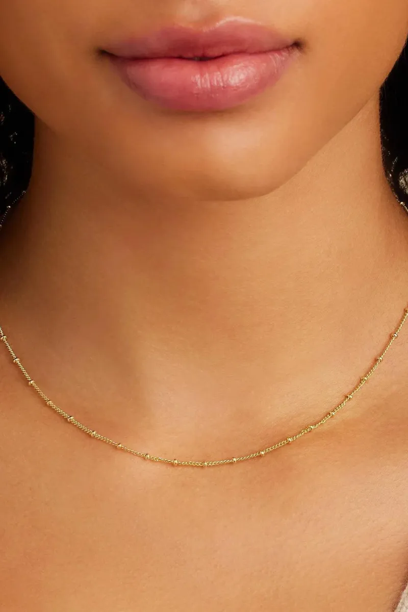Gorjana Bali Necklace vintage flash